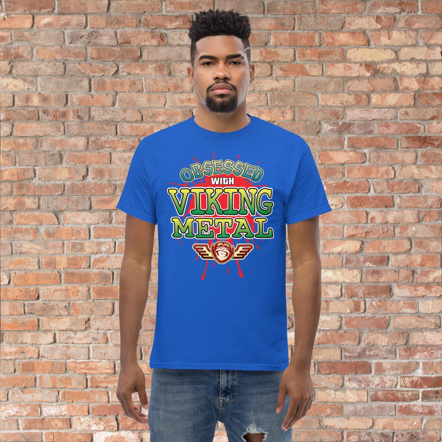 Viking Metal Obsessed Cotton T-Shirt