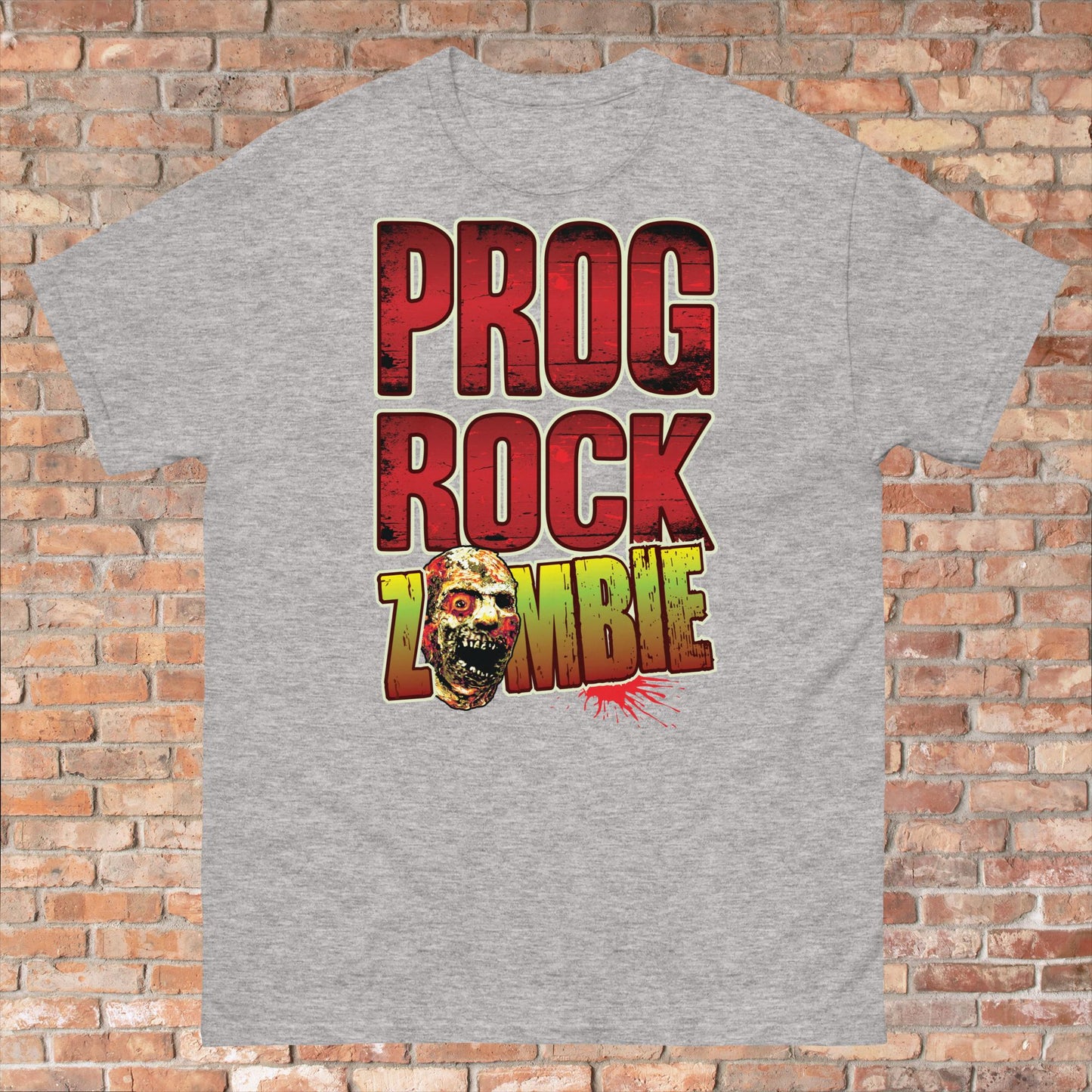 Prog Rock Zombie Cotton T-Shirt