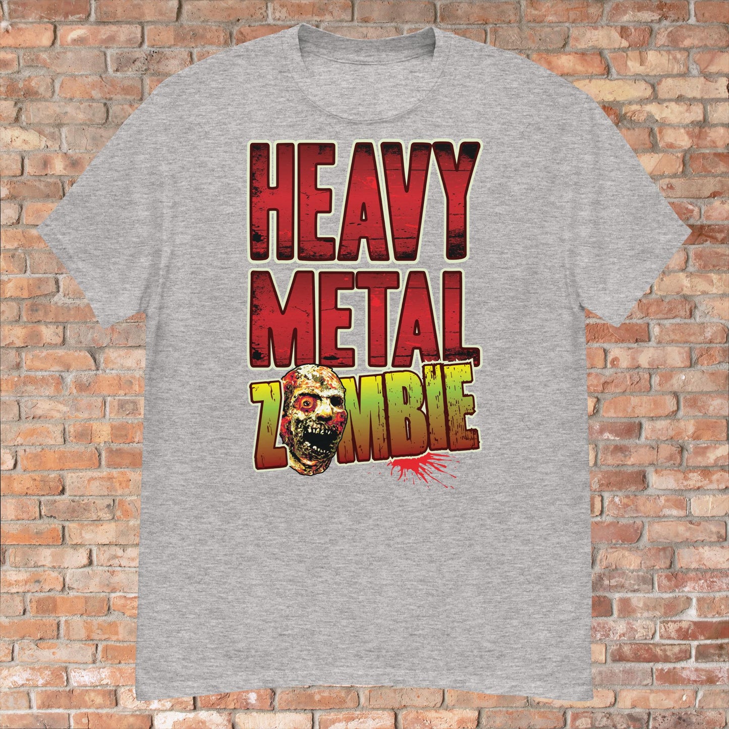 Heavy Metal Zombie Cotton T-Shirt