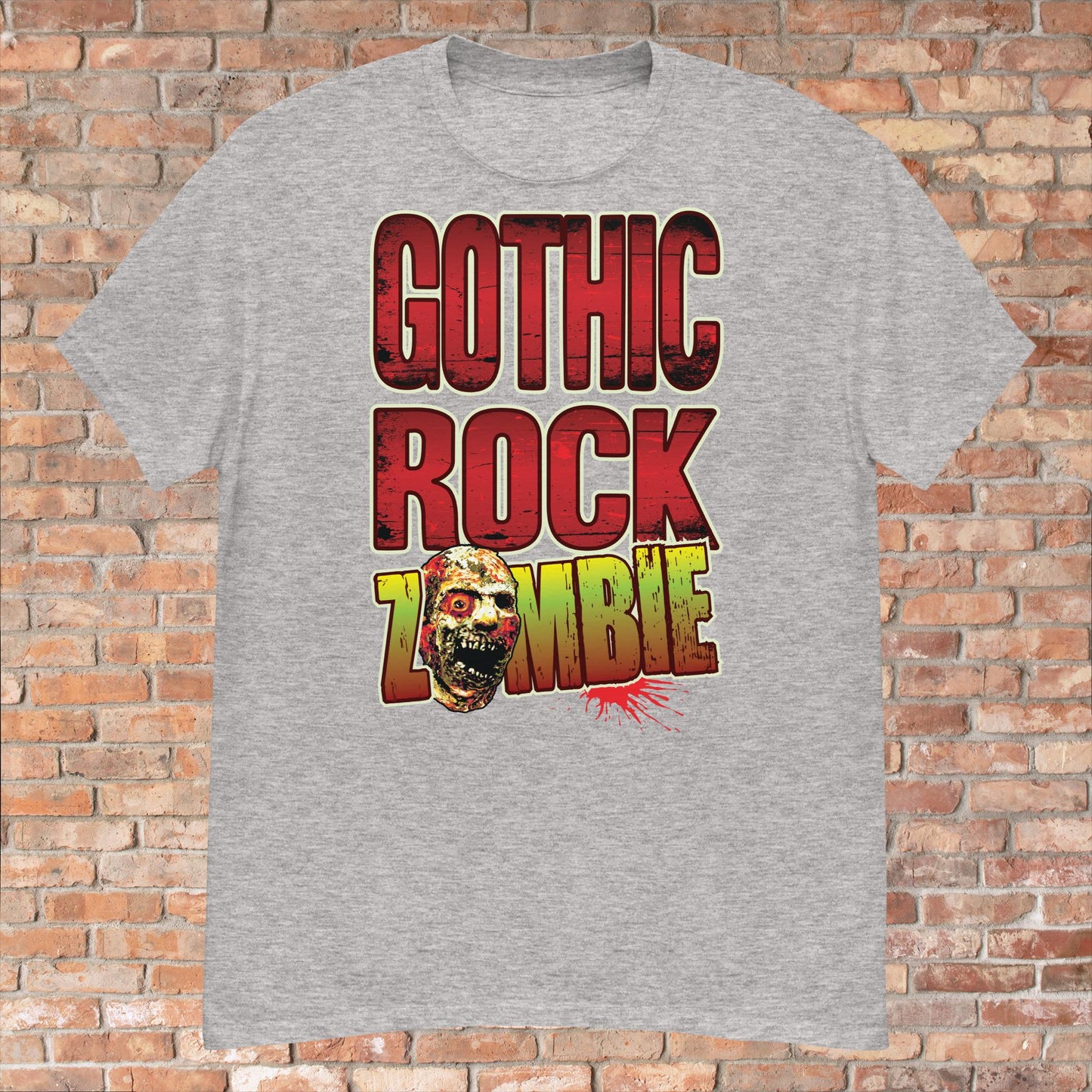 Gothic Rock Zombie Cotton T-Shirt