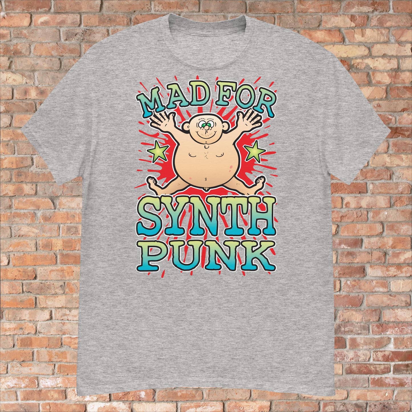 Synth Punk Cotton T-Shirt