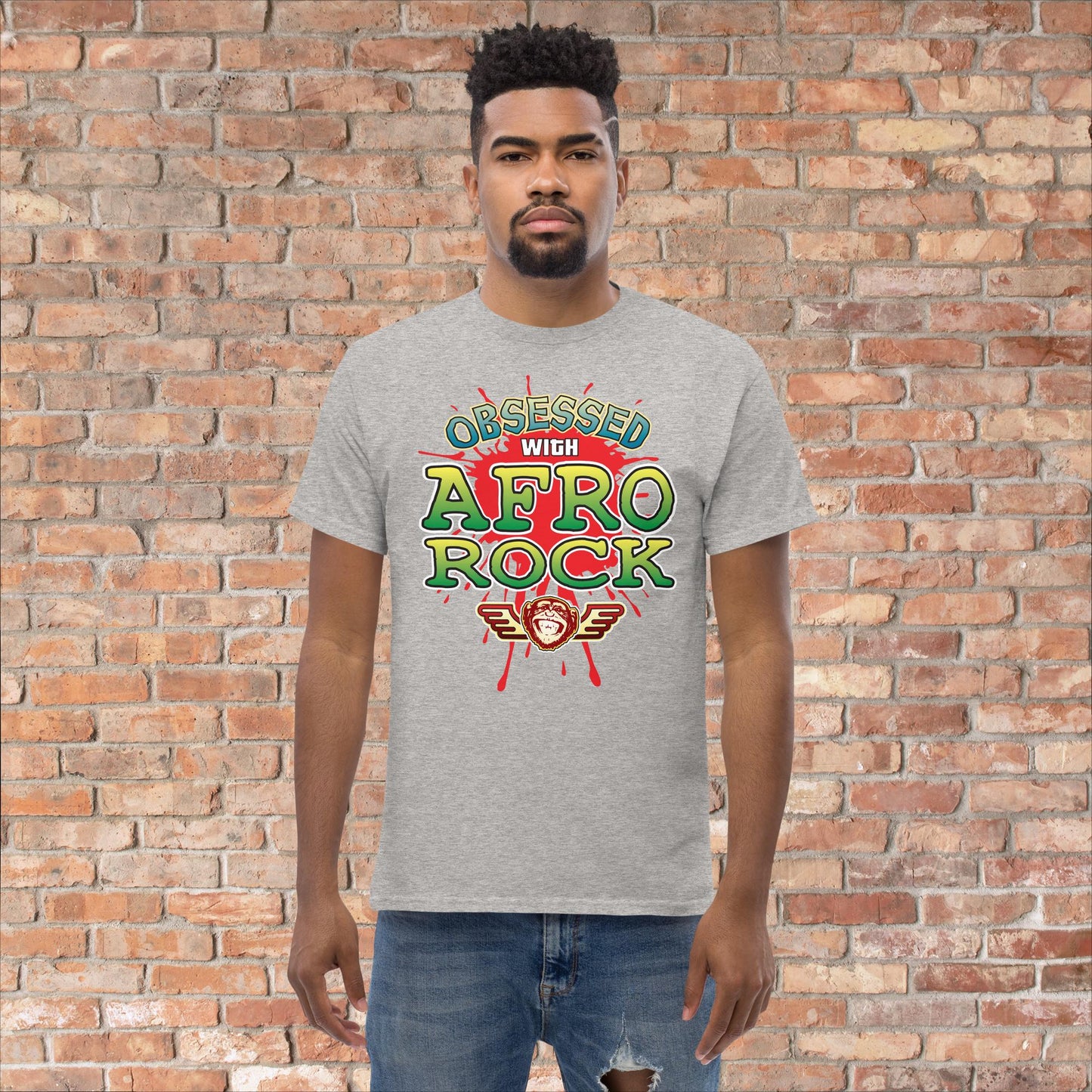 Afro Rock Obsessed Cotton T-Shirt
