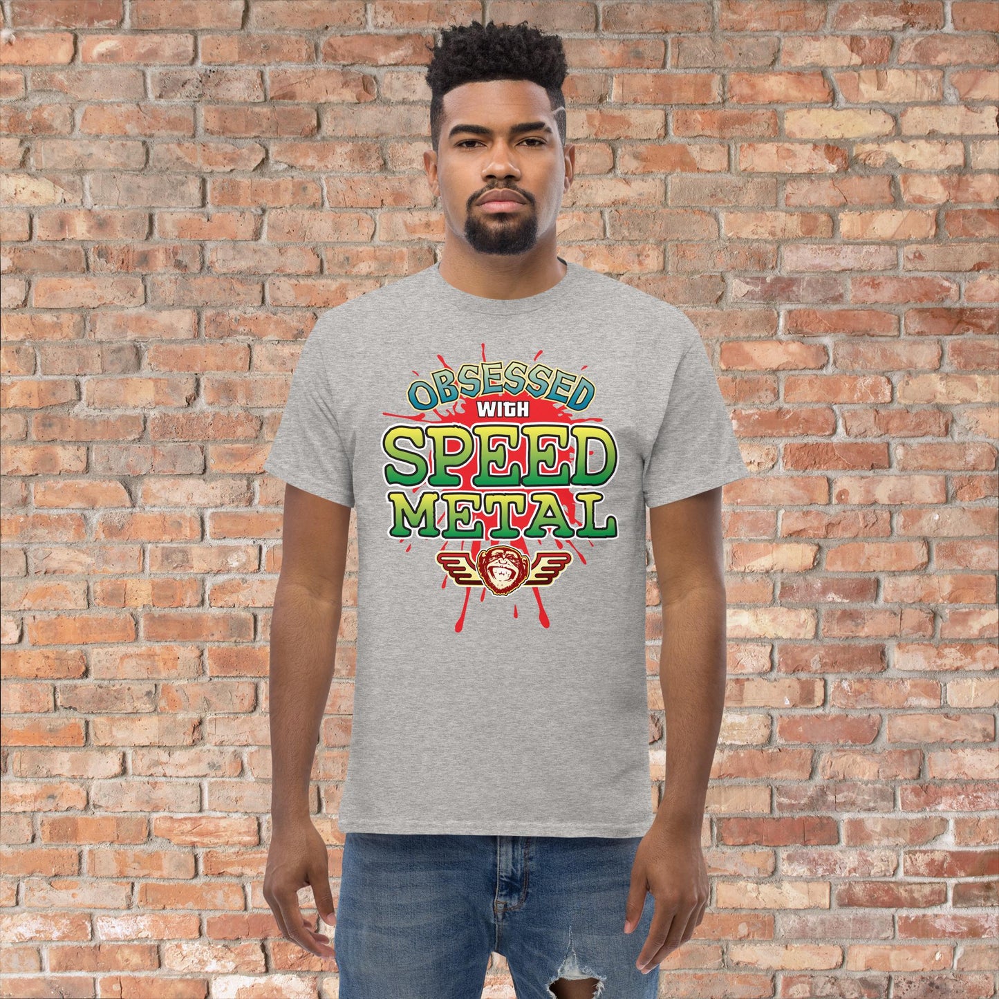 Speed Metal Obsessed Cotton T-Shirt