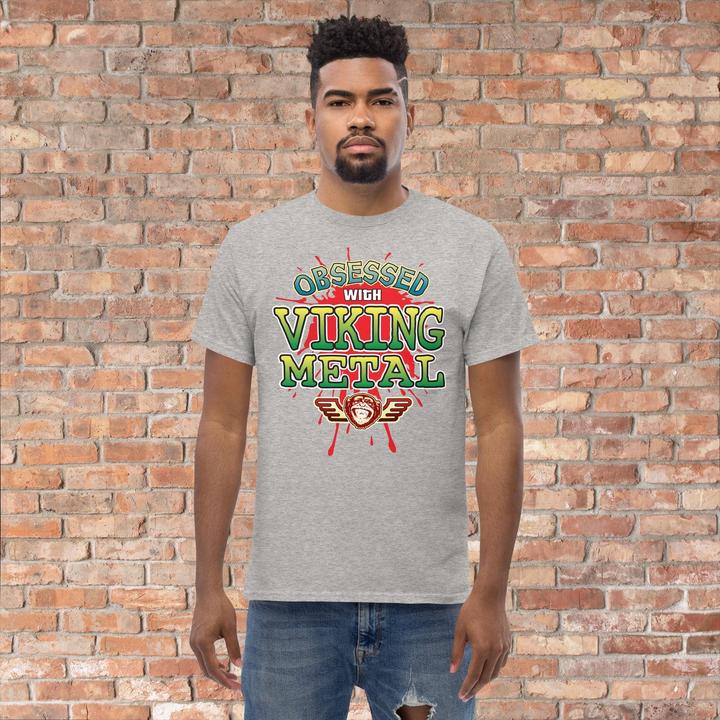 Viking Metal Obsessed Cotton T-Shirt