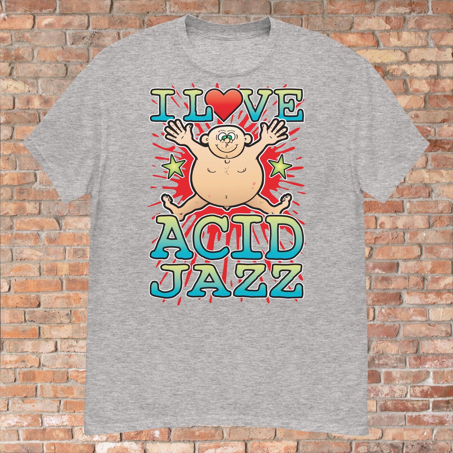 Acid Jazz Cotton Love Music T-Shirt