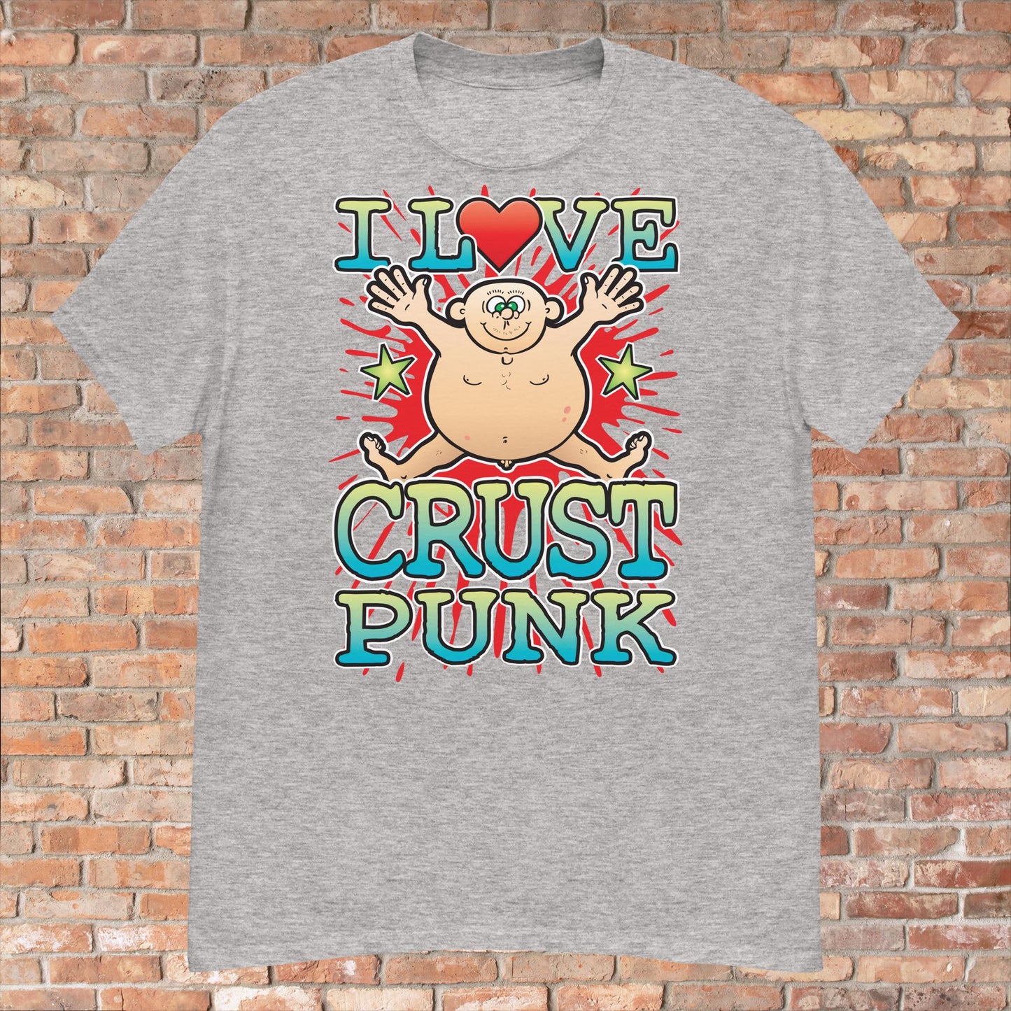 Crust Punk Cotton Love Music T-Shirt