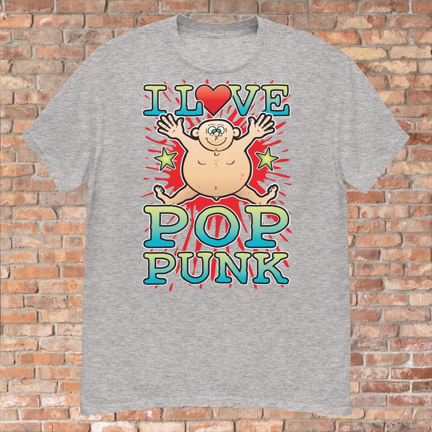 Pop Punk Cotton Love Music T-Shirt