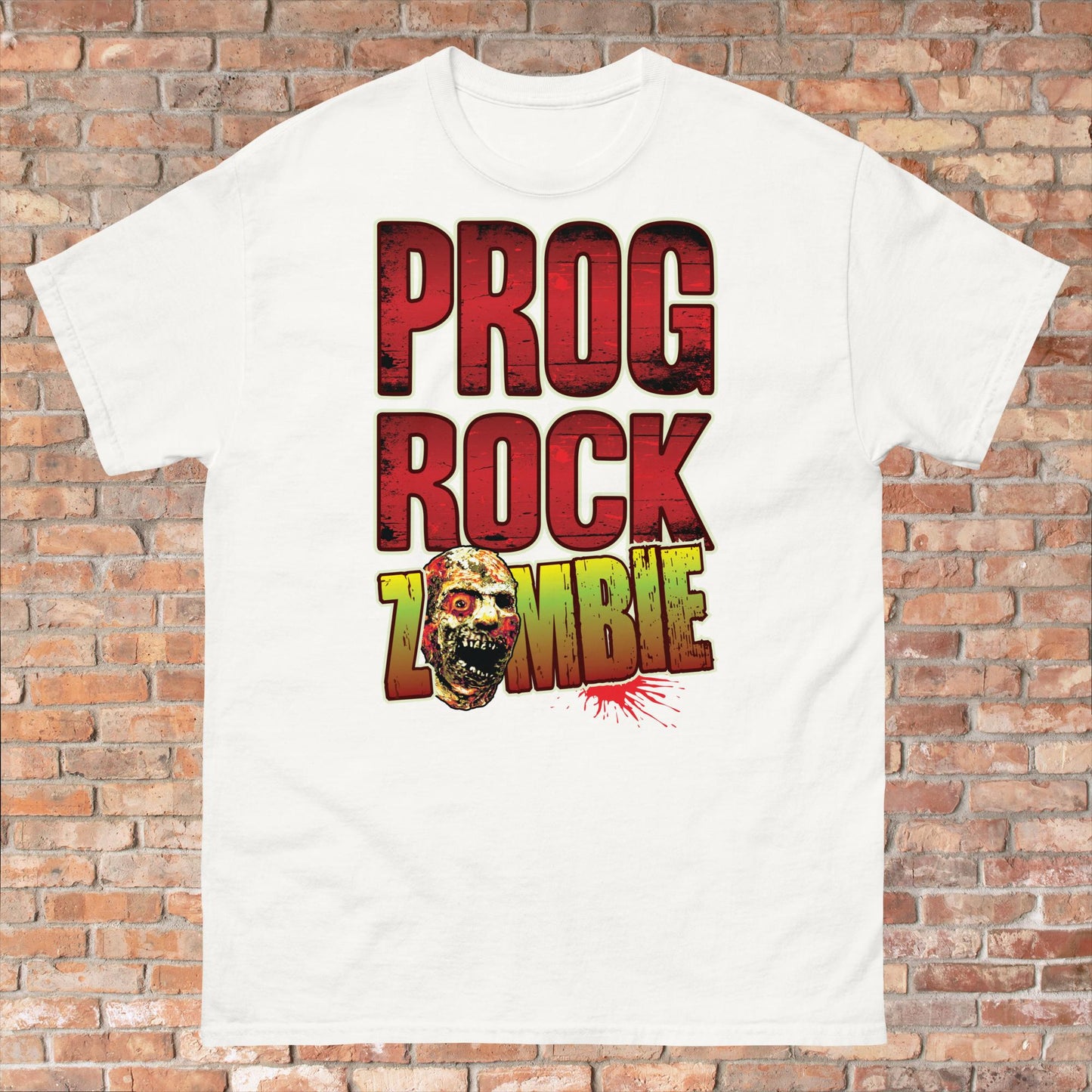 Prog Rock Zombie Cotton T-Shirt