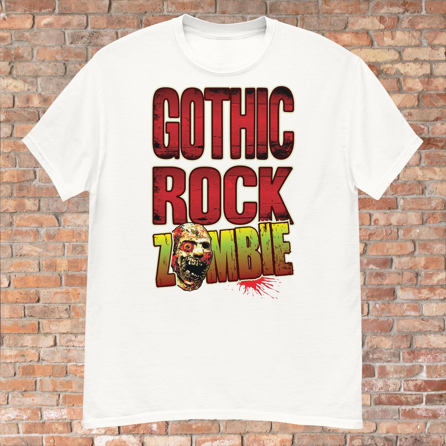 Gothic Rock Zombie Cotton T-Shirt
