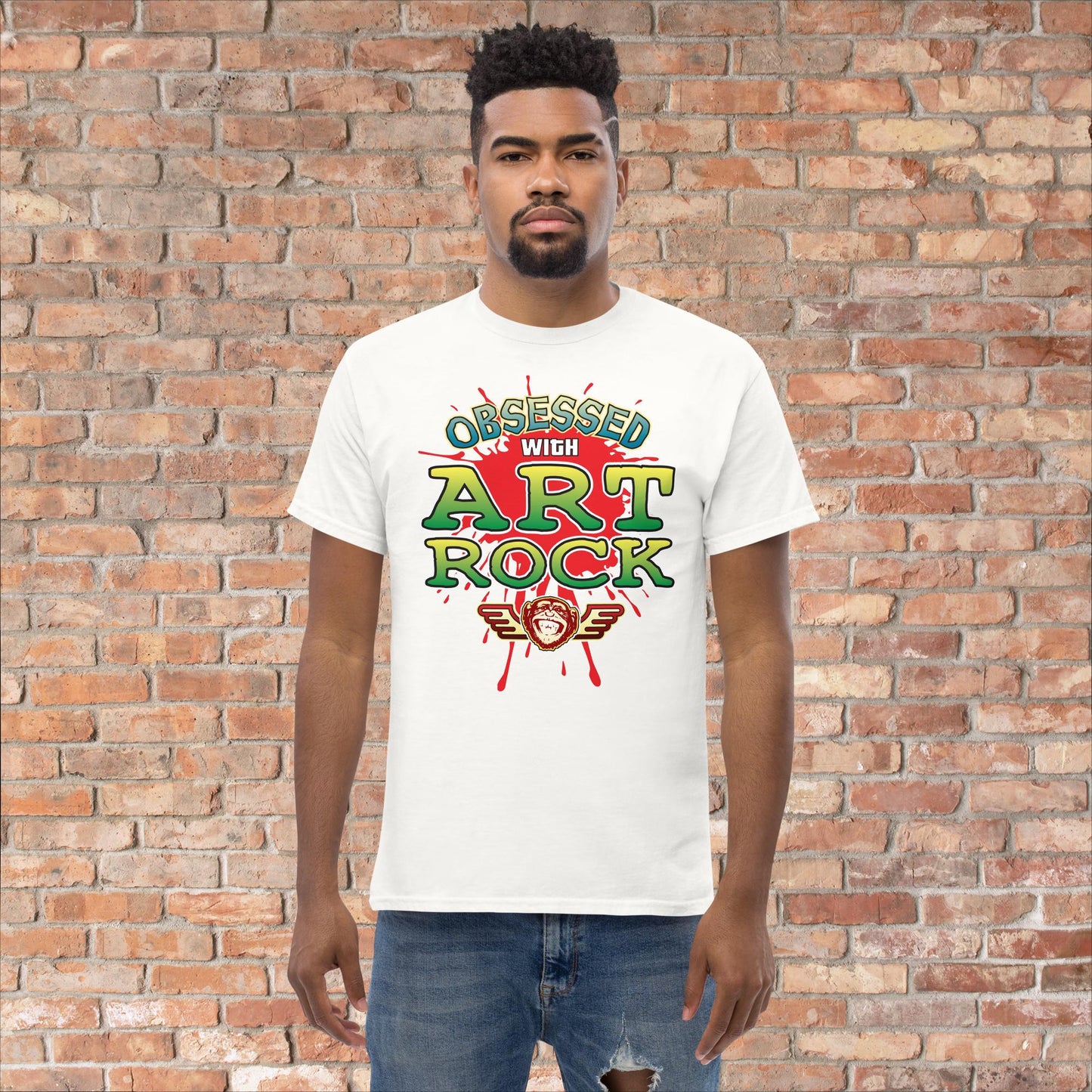 Art Rock Obsessed Cotton T-Shirt