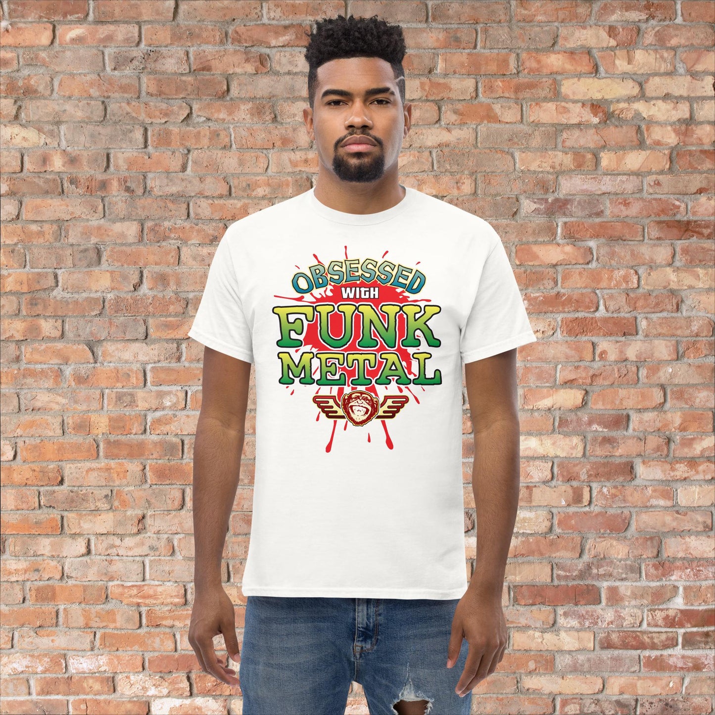 Funk Metal Obsessed Cotton T-Shirt