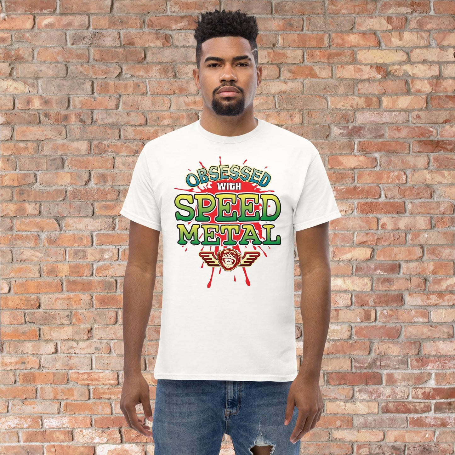 Speed Metal Obsessed Cotton T-Shirt