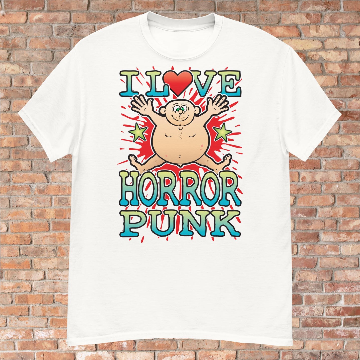 Horror Punk Cotton Love Music T-Shirt