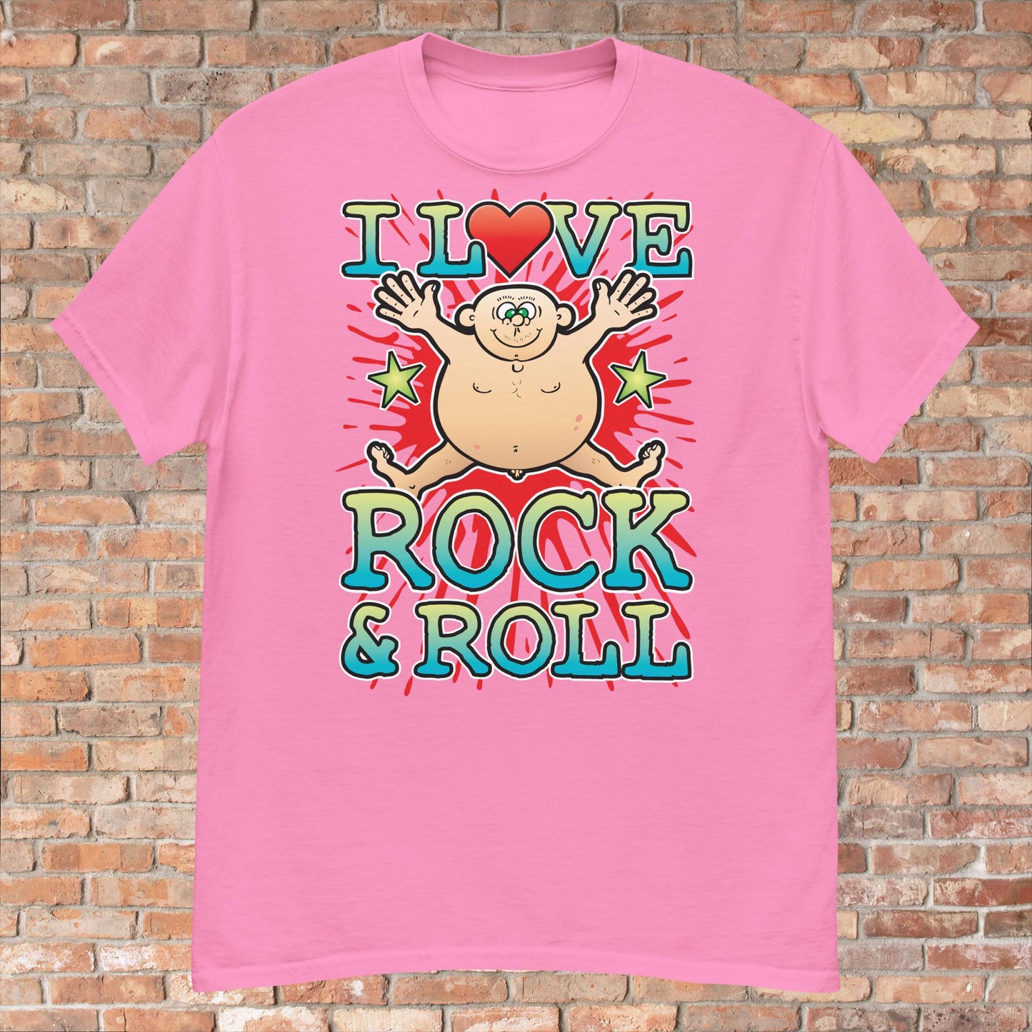 Rock & Roll Cotton Love Music T-Shirt