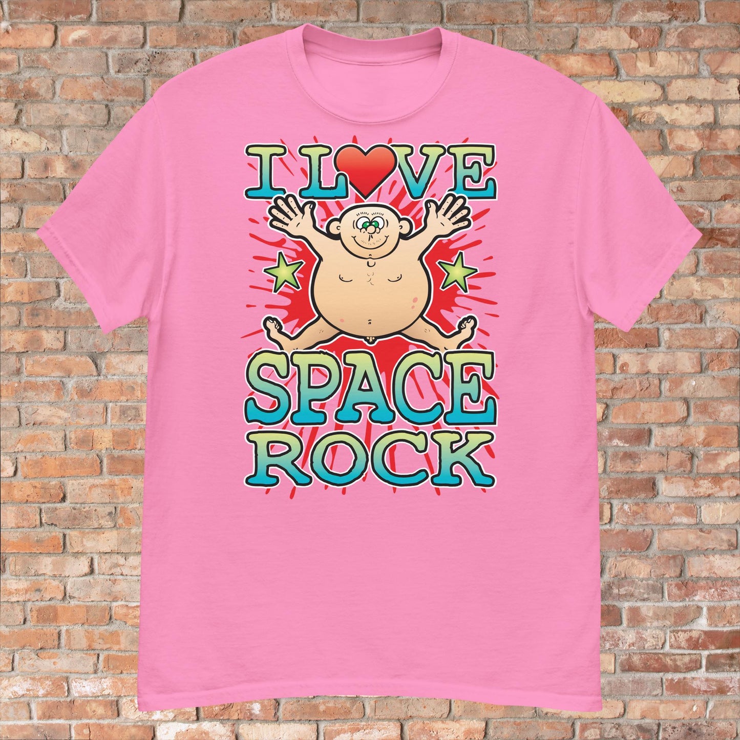 Space Rock Cotton Love Music T-Shirt