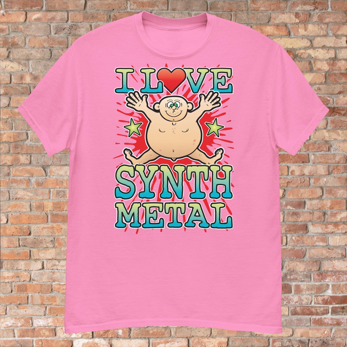 Synth Metal Cotton Love Music T-Shirt