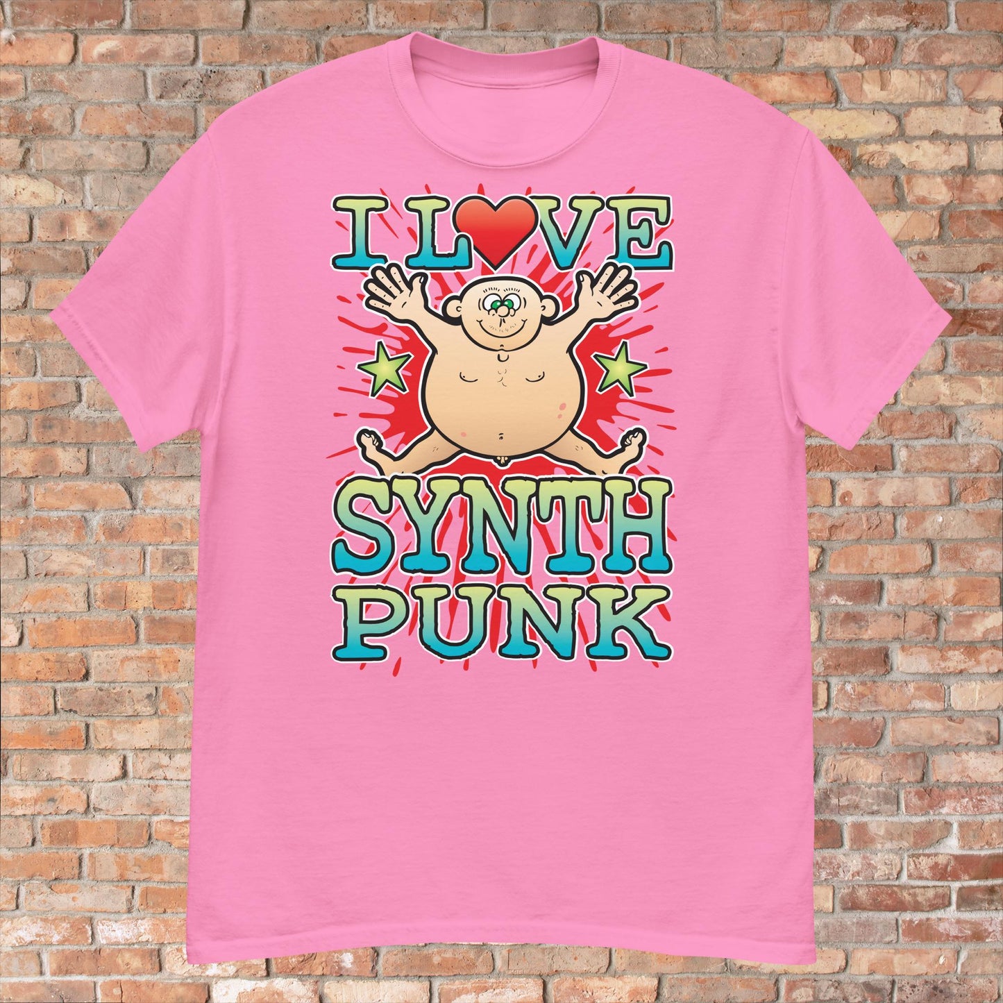Synth Punk Cotton Love Music T-Shirt