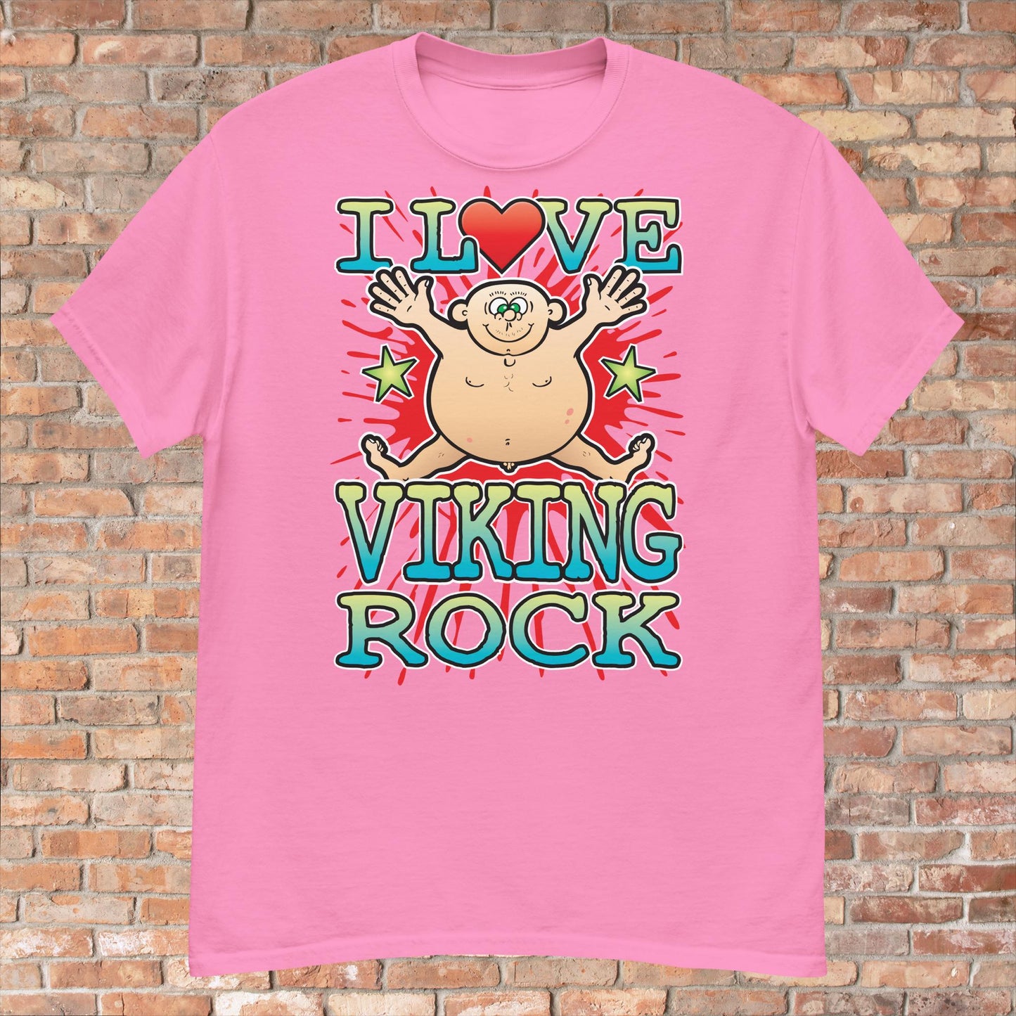 Viking Rock Cotton Love Music T-Shirt