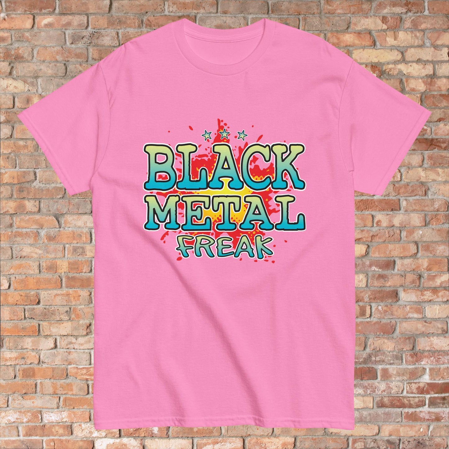Black Metal Cotton T-Shirt