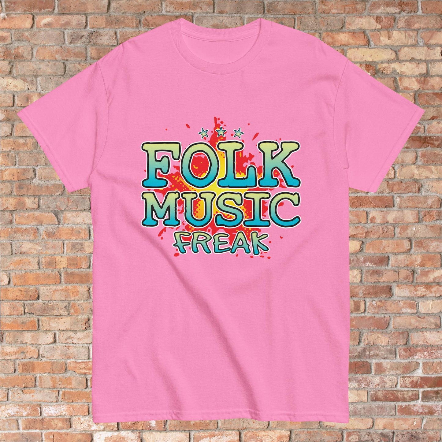 Folk Music Cotton T-Shirt