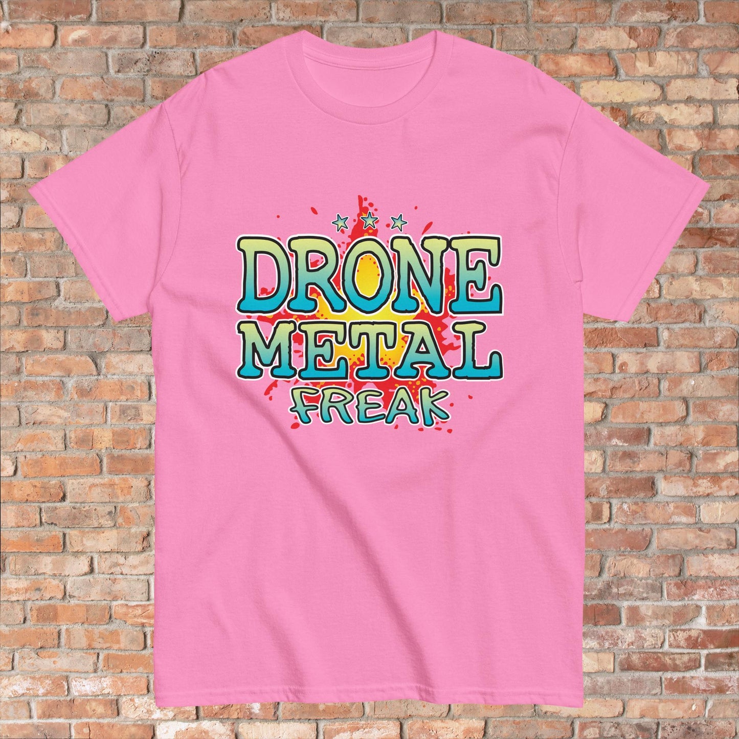 Drone Metal Cotton T-Shirt