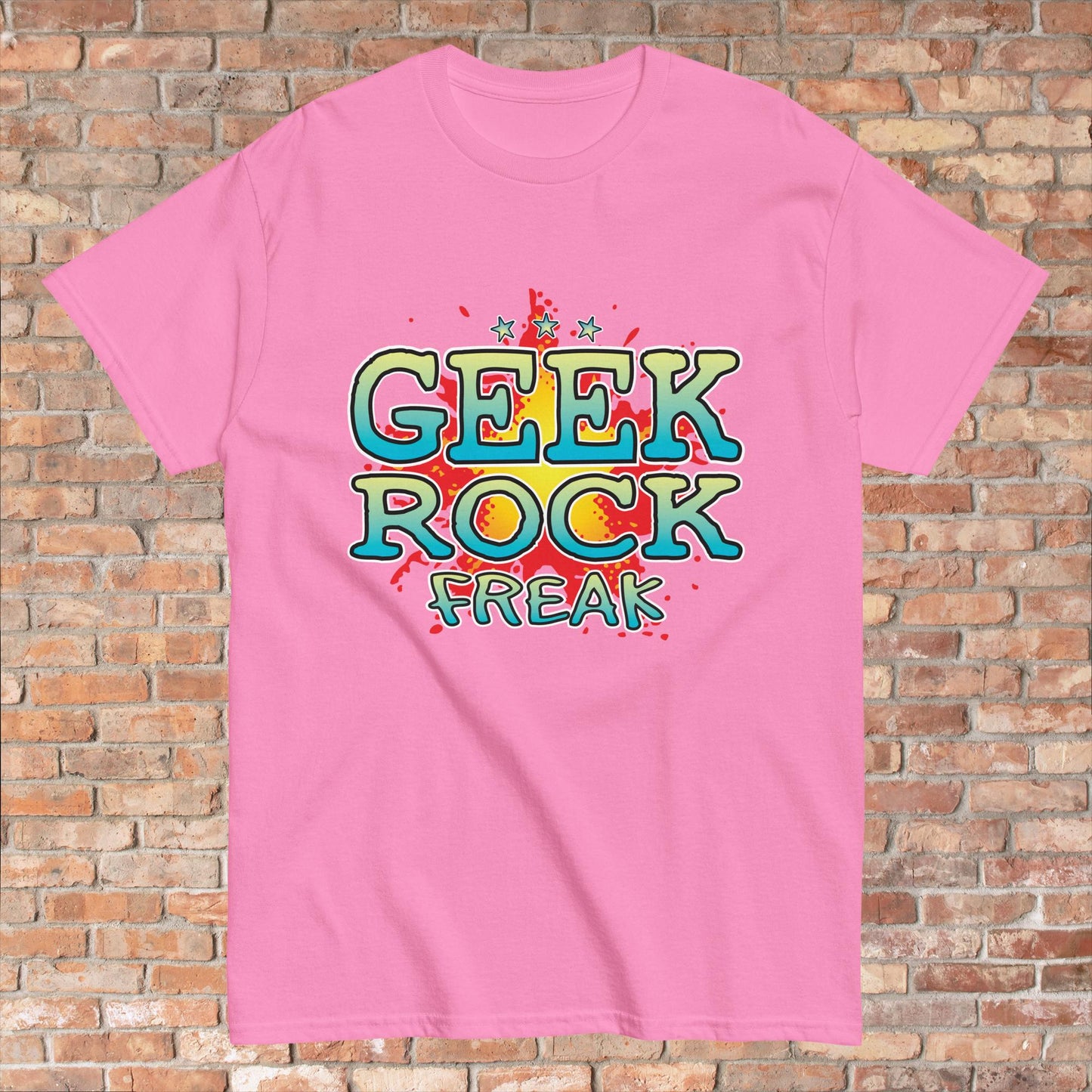 Geek Rock Cotton T-Shirt