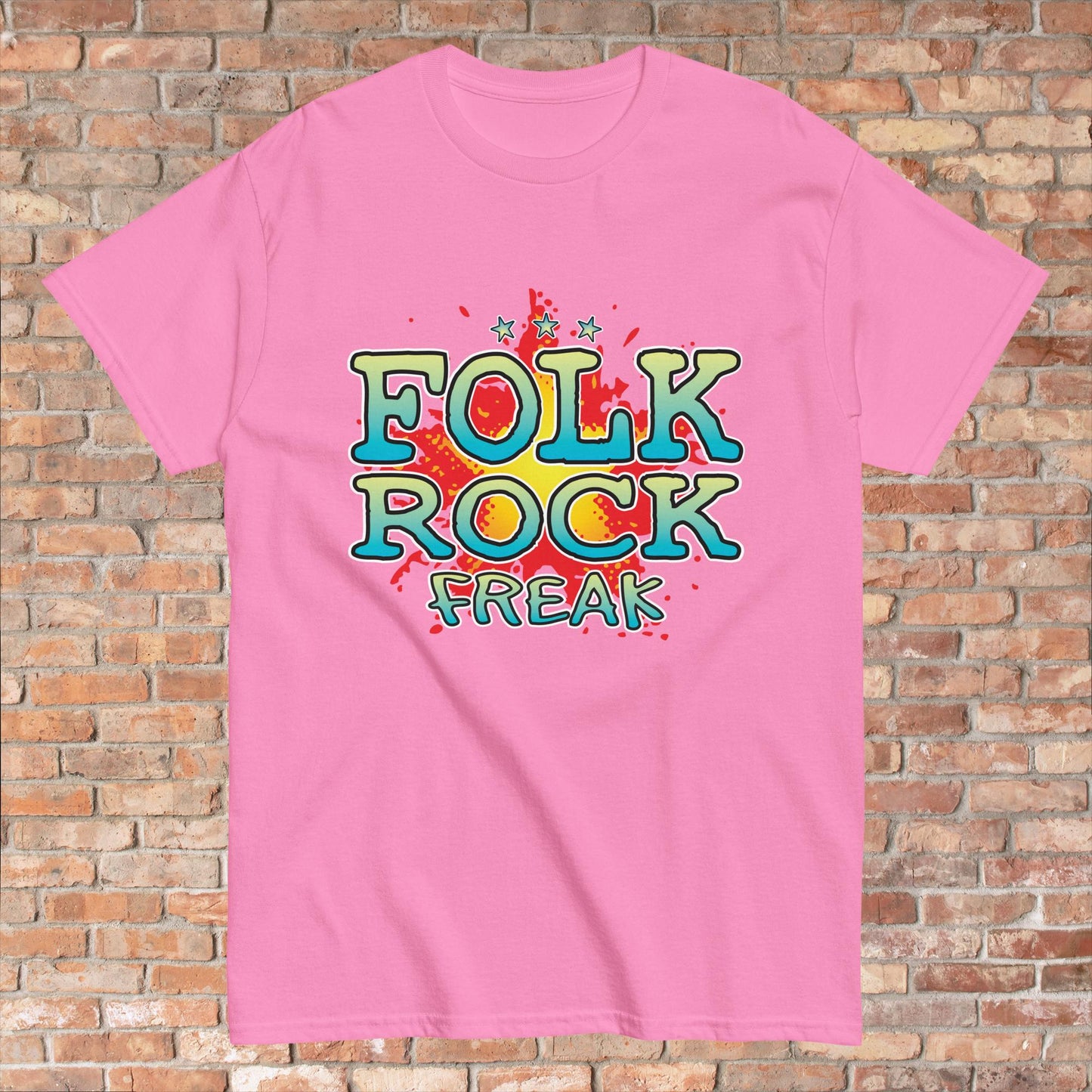 Folk Rock Cotton T-Shirt