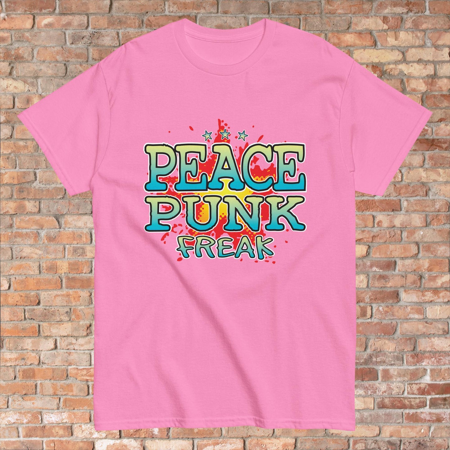 Peace Punk Cotton T-Shirt