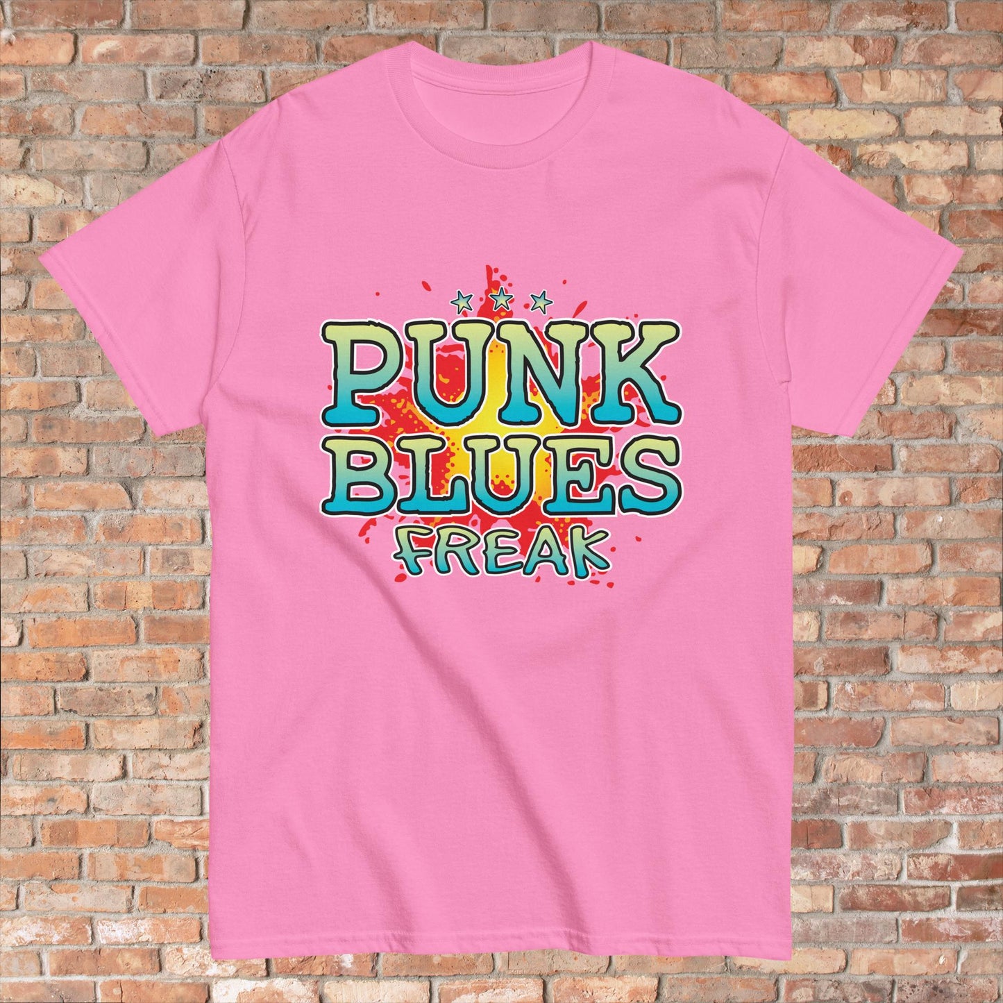 Punk Blues Cotton T-Shirt