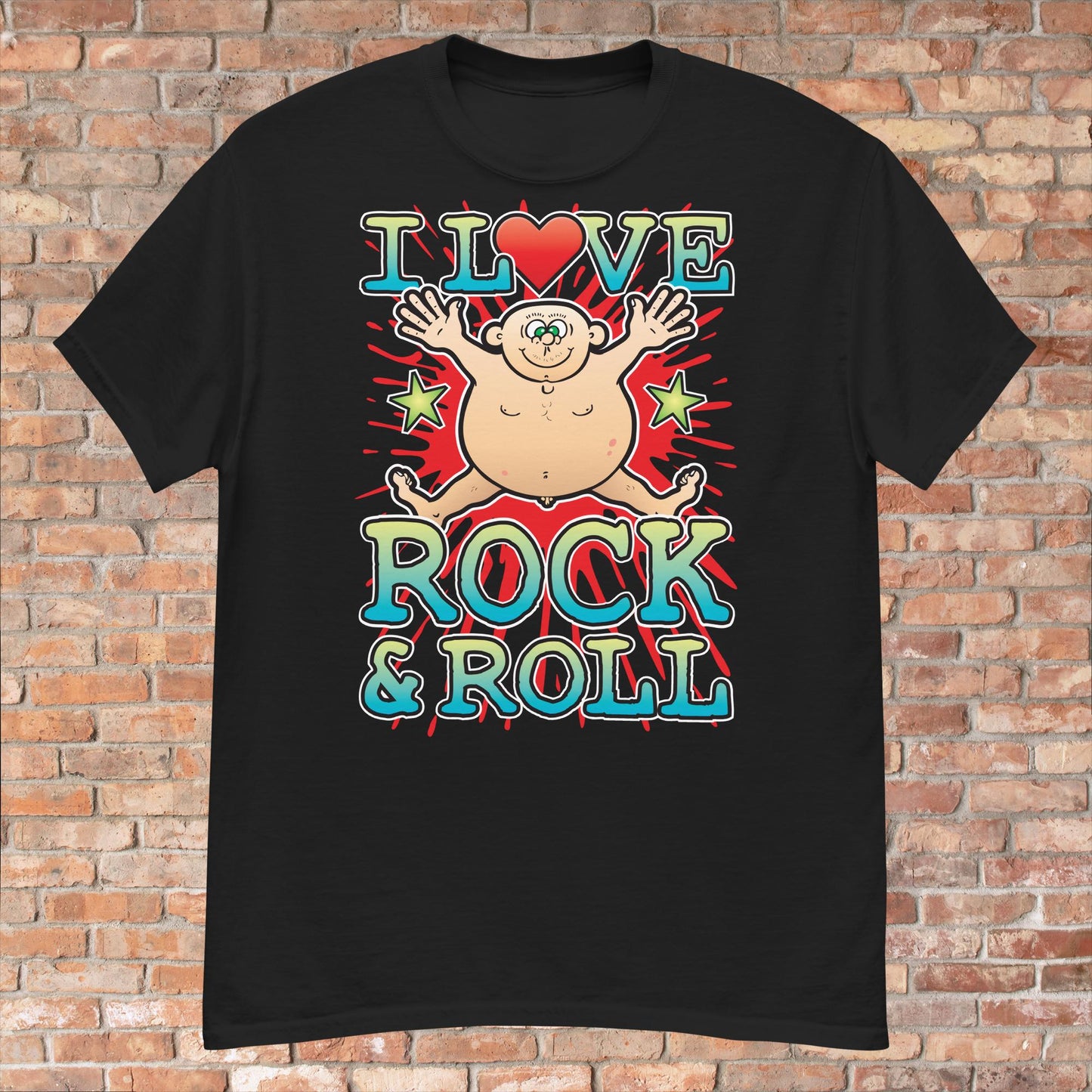Rock & Roll Cotton Love Music T-Shirt