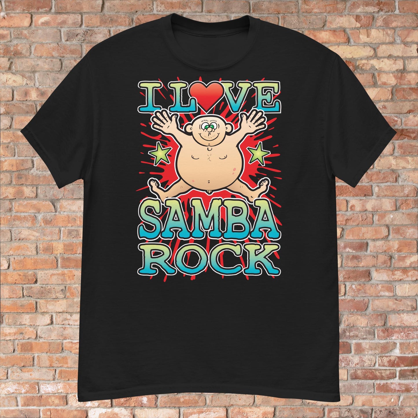 Samba Rock Cotton Love Music T-Shirt
