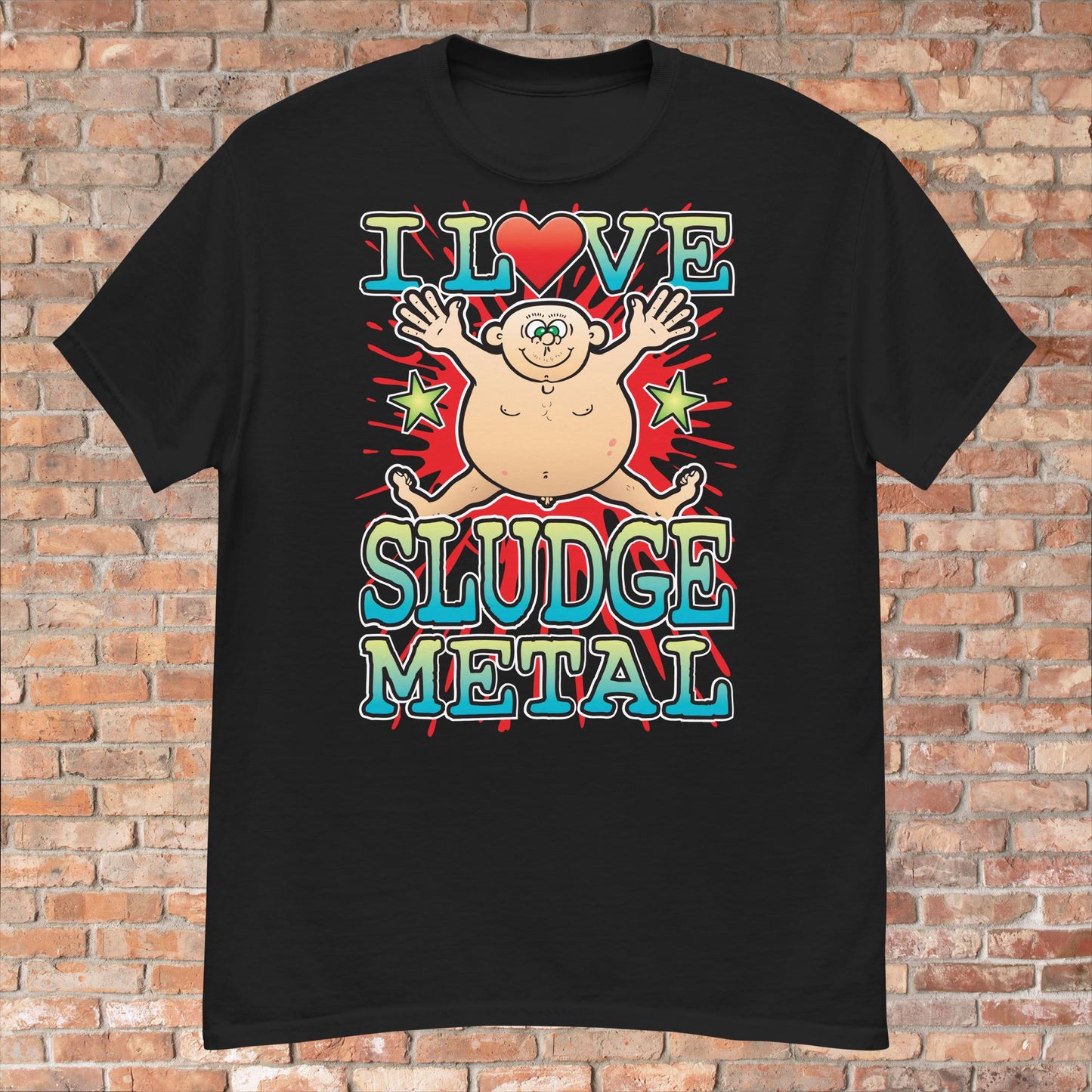 Sludge Metal Cotton Love Music T-Shirt