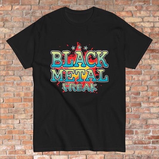 Black Metal Cotton T-Shirt