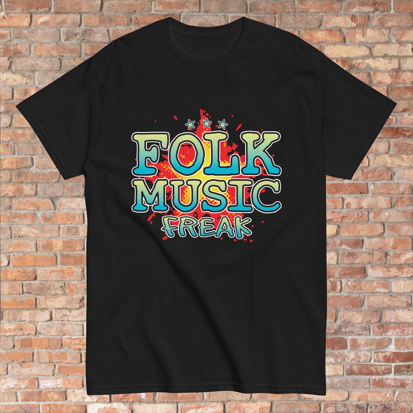 Folk Music Cotton T-Shirt