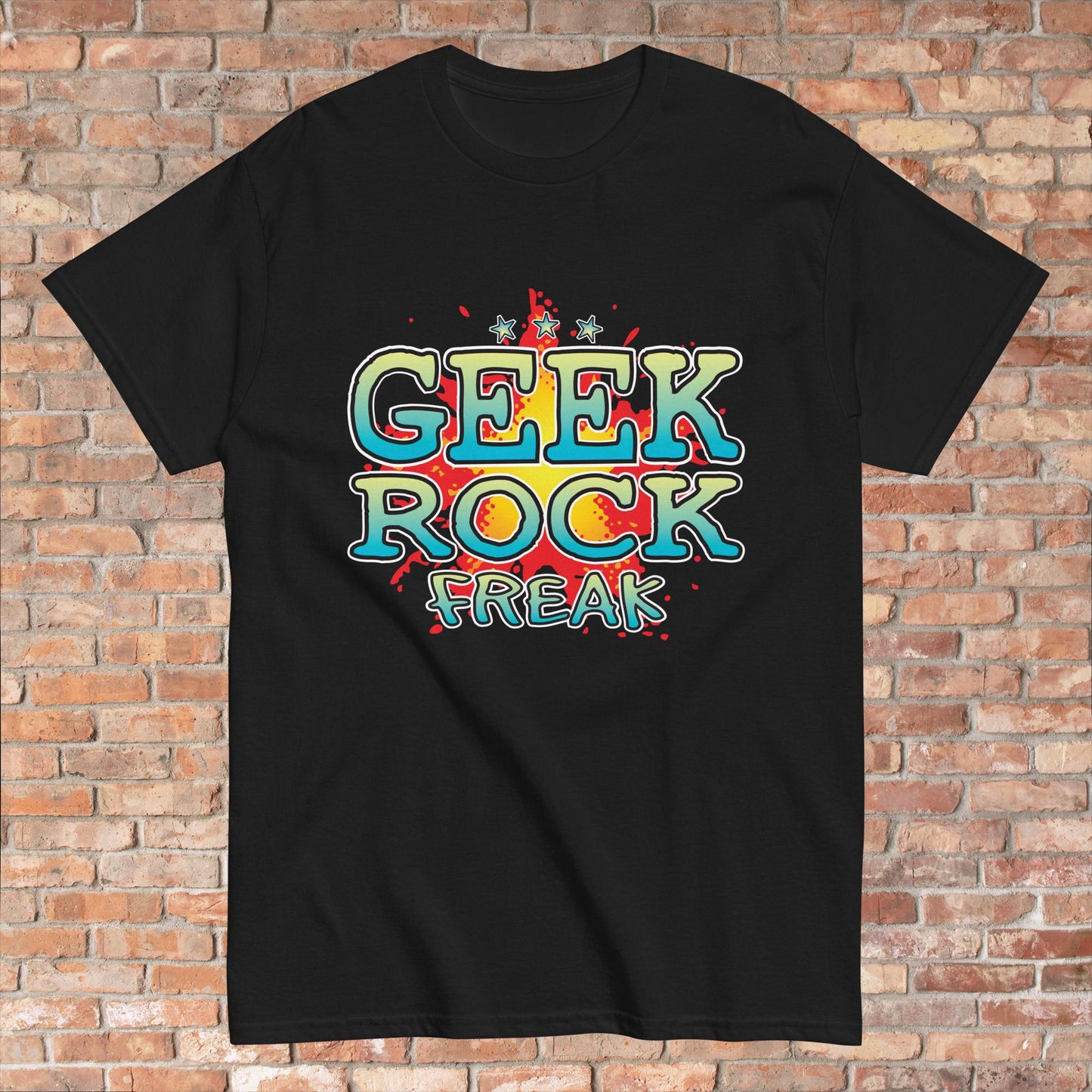 Geek Rock Cotton T-Shirt