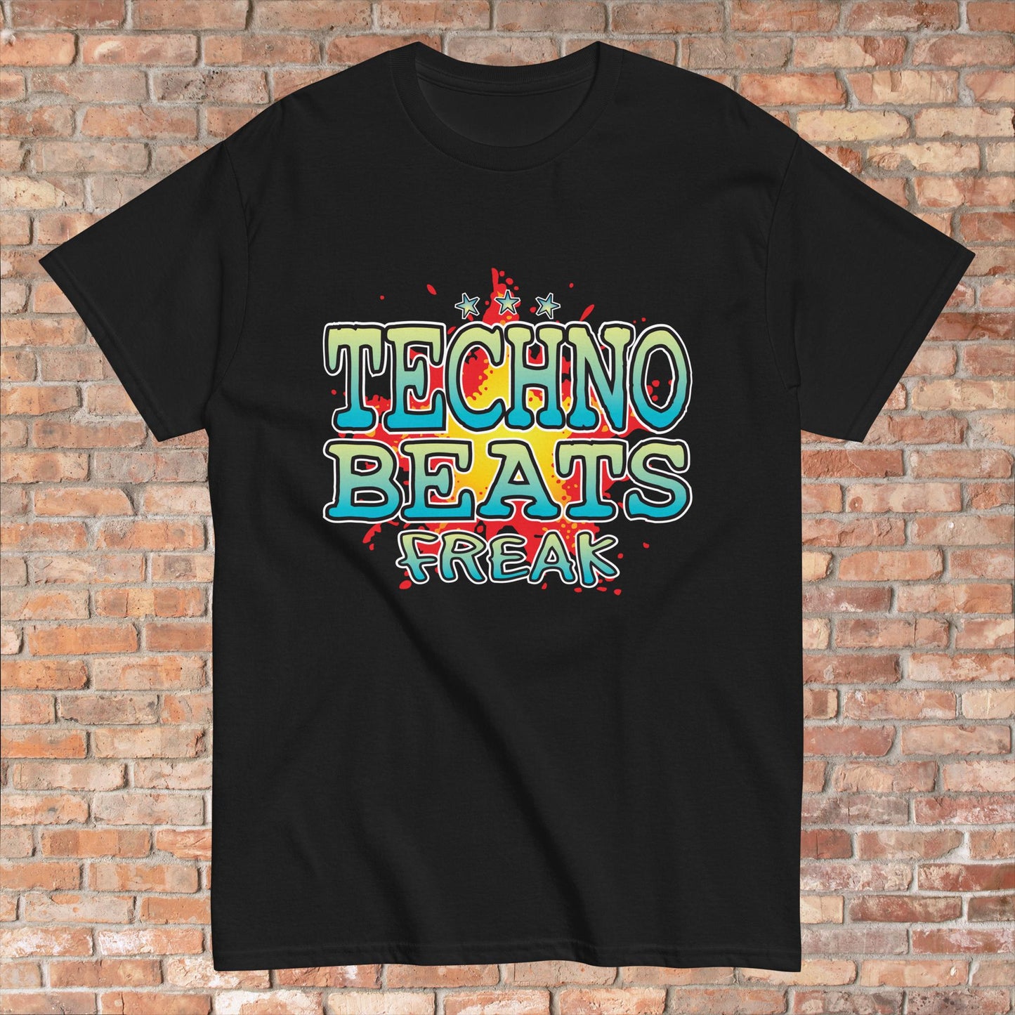 Techno Beats Cotton T-Shirt
