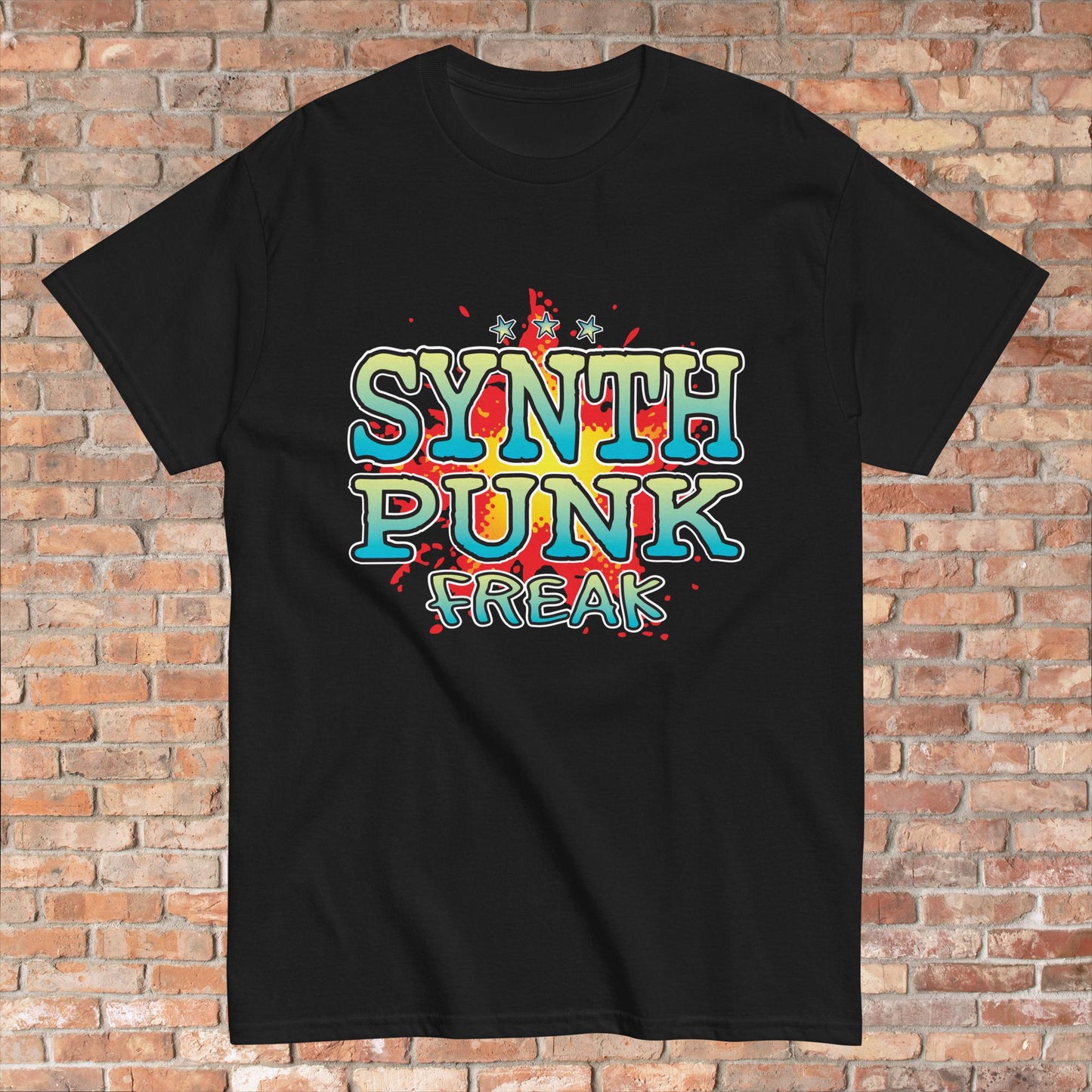 Synth Punk Cotton T-Shirt