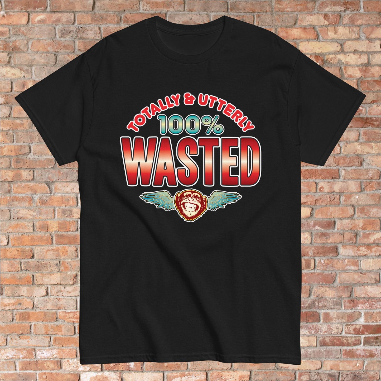 Wasted 100% Sugar Tag Cotton Unisex T-Shirt