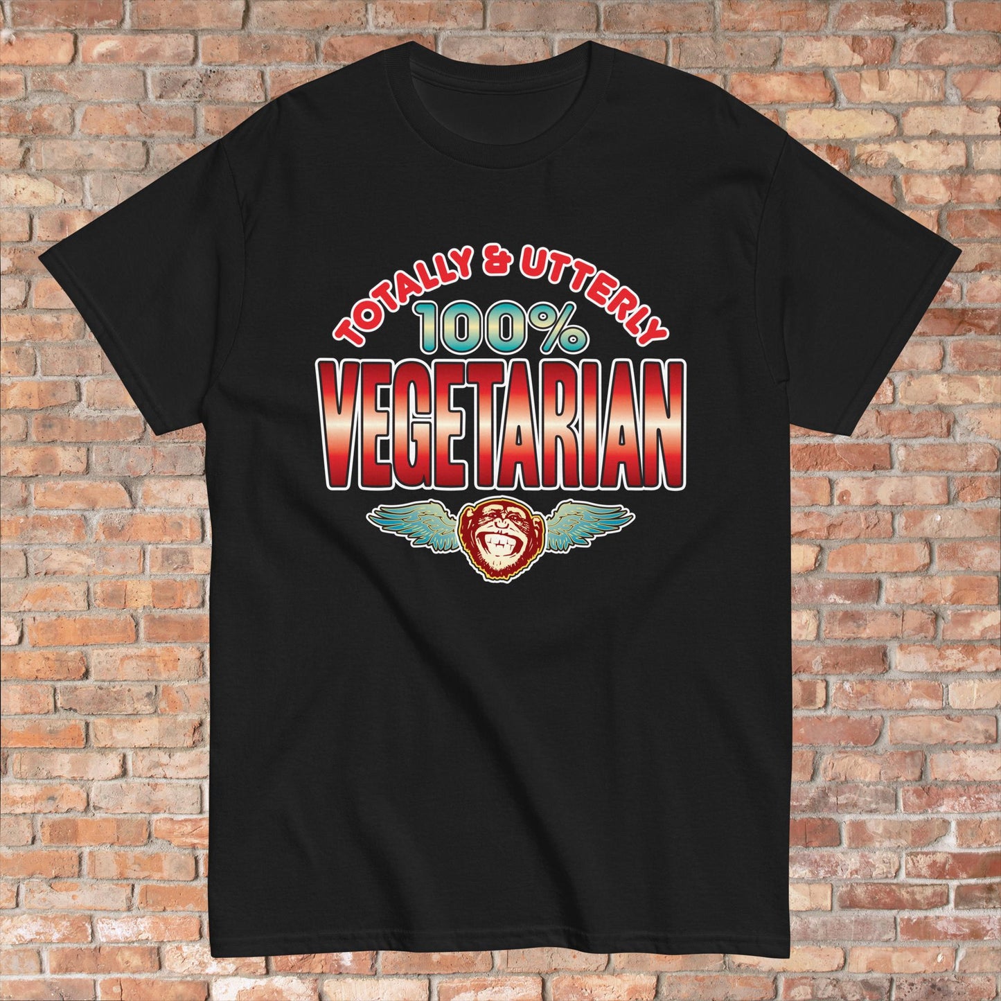 Vegetarian 100% Sugar Tag Cotton T-Shirt