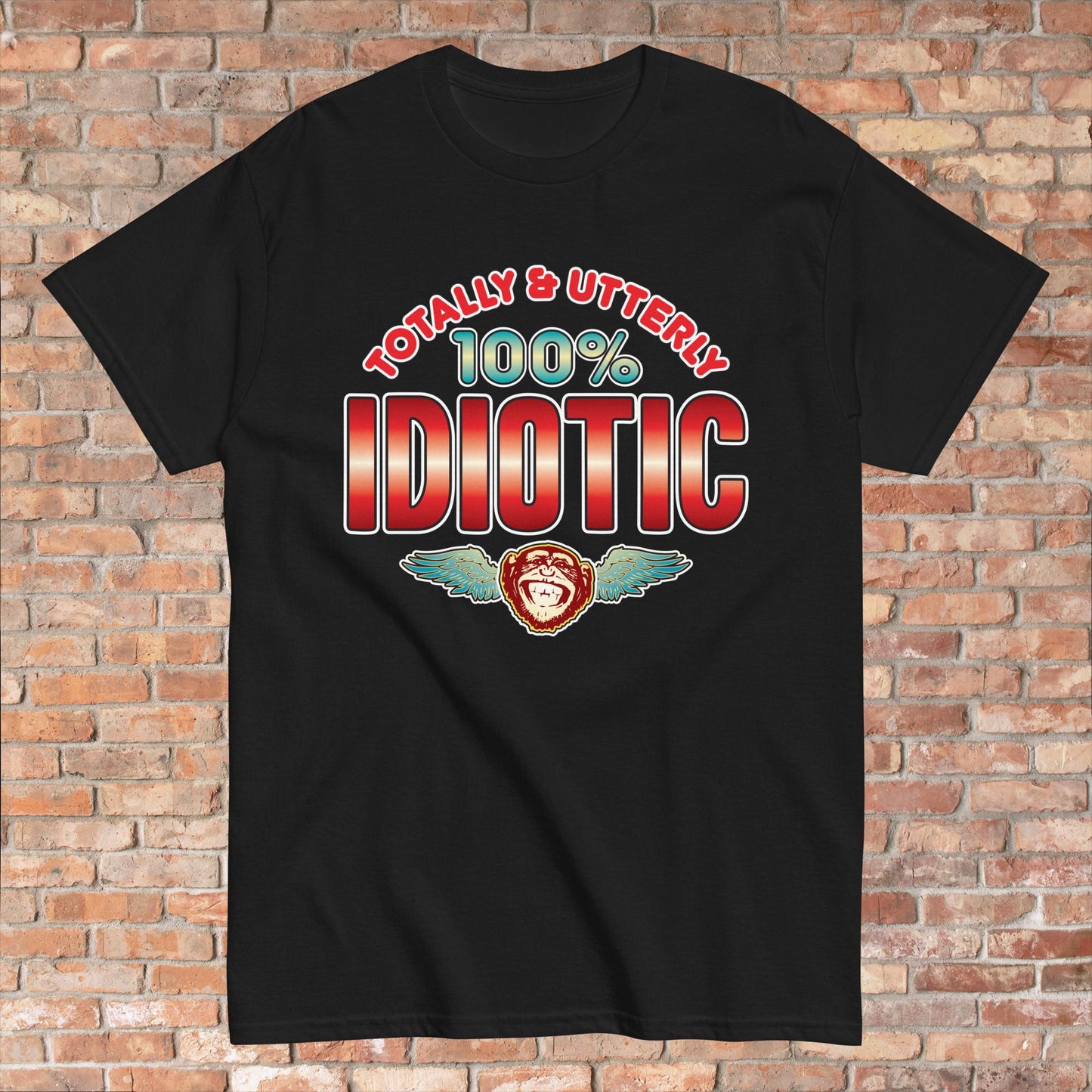 Idiotic 100% Sugar Tag Cotton T-Shirt