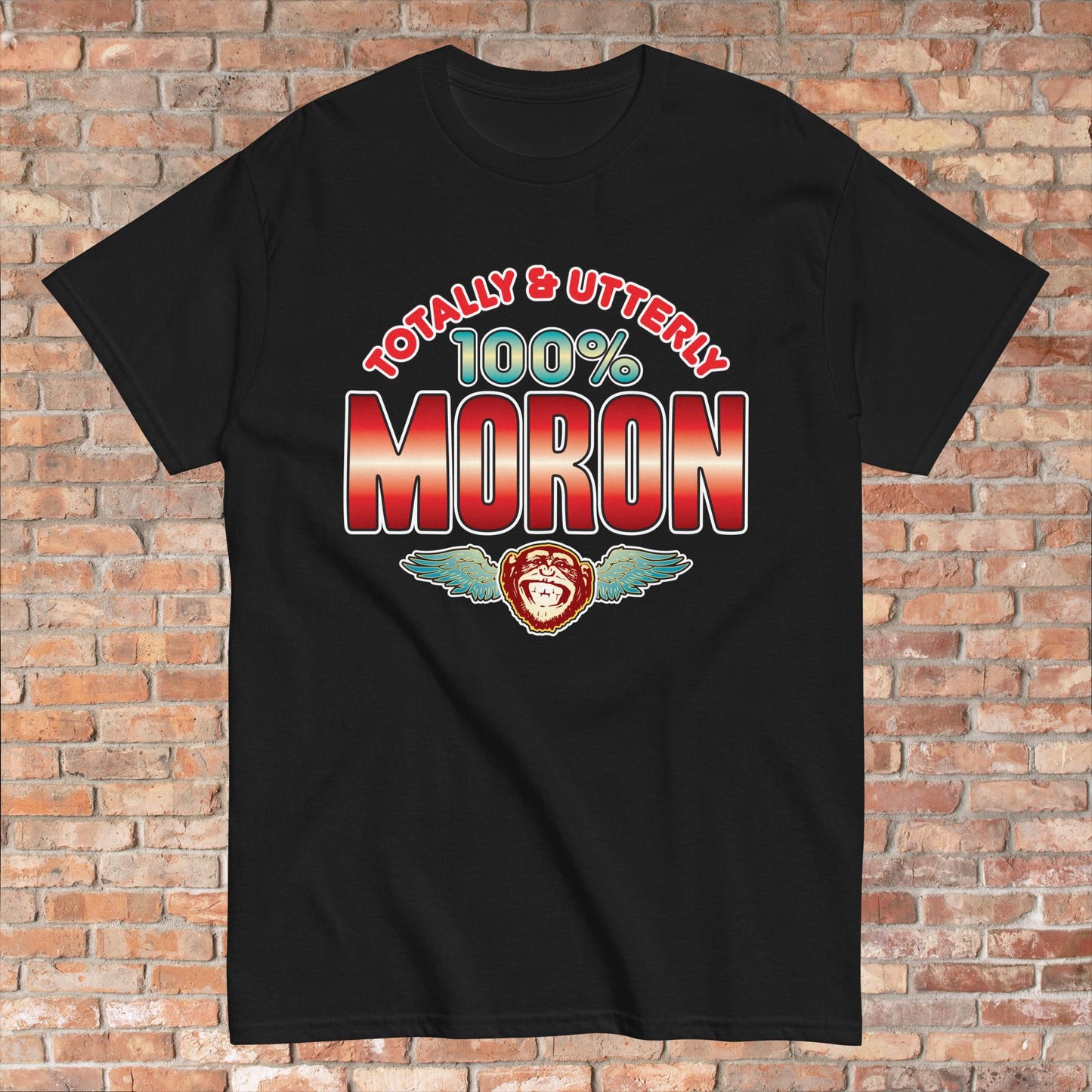 Moron 100% Sugar Tag Cotton T-Shirt