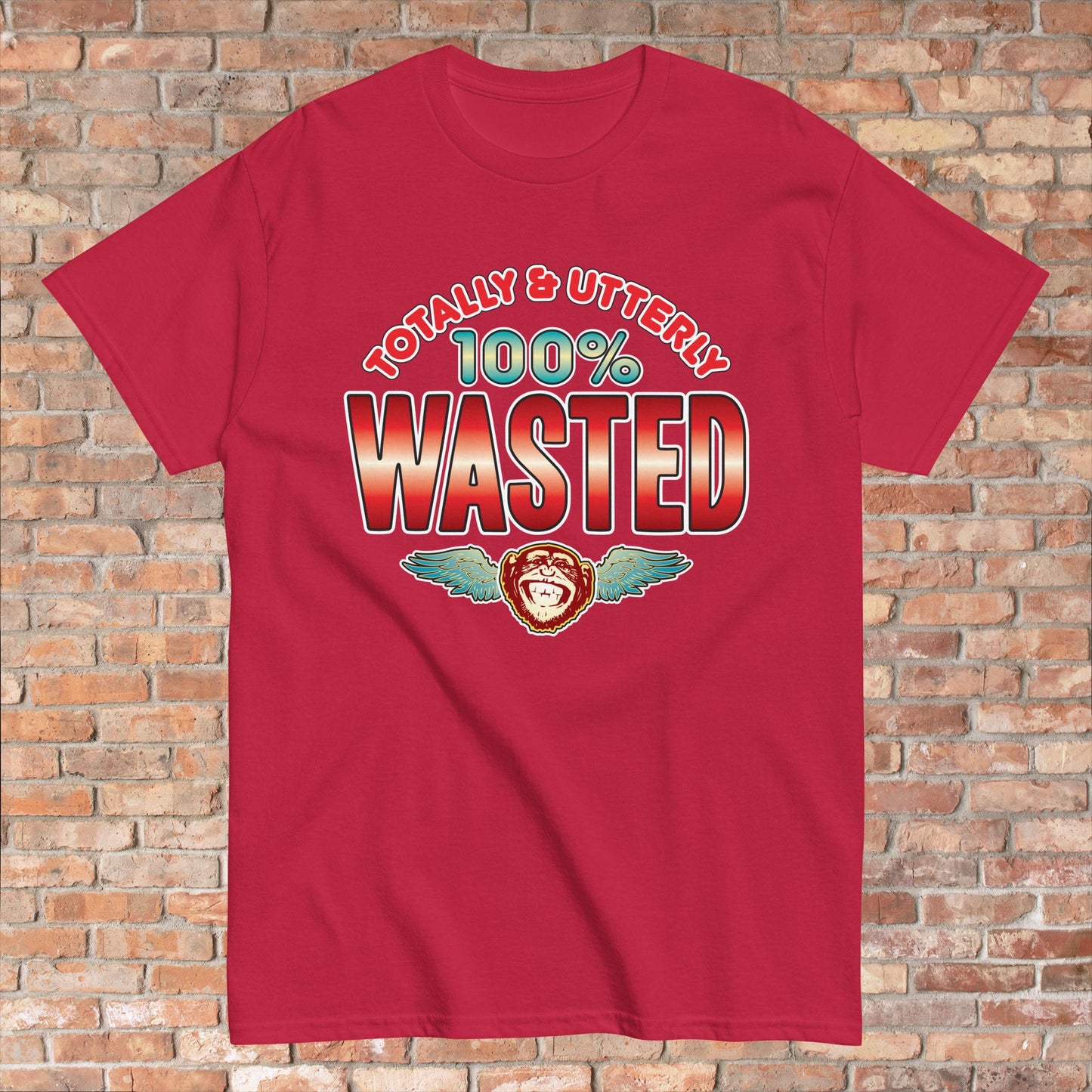 Wasted 100% Sugar Tag Cotton Unisex T-Shirt