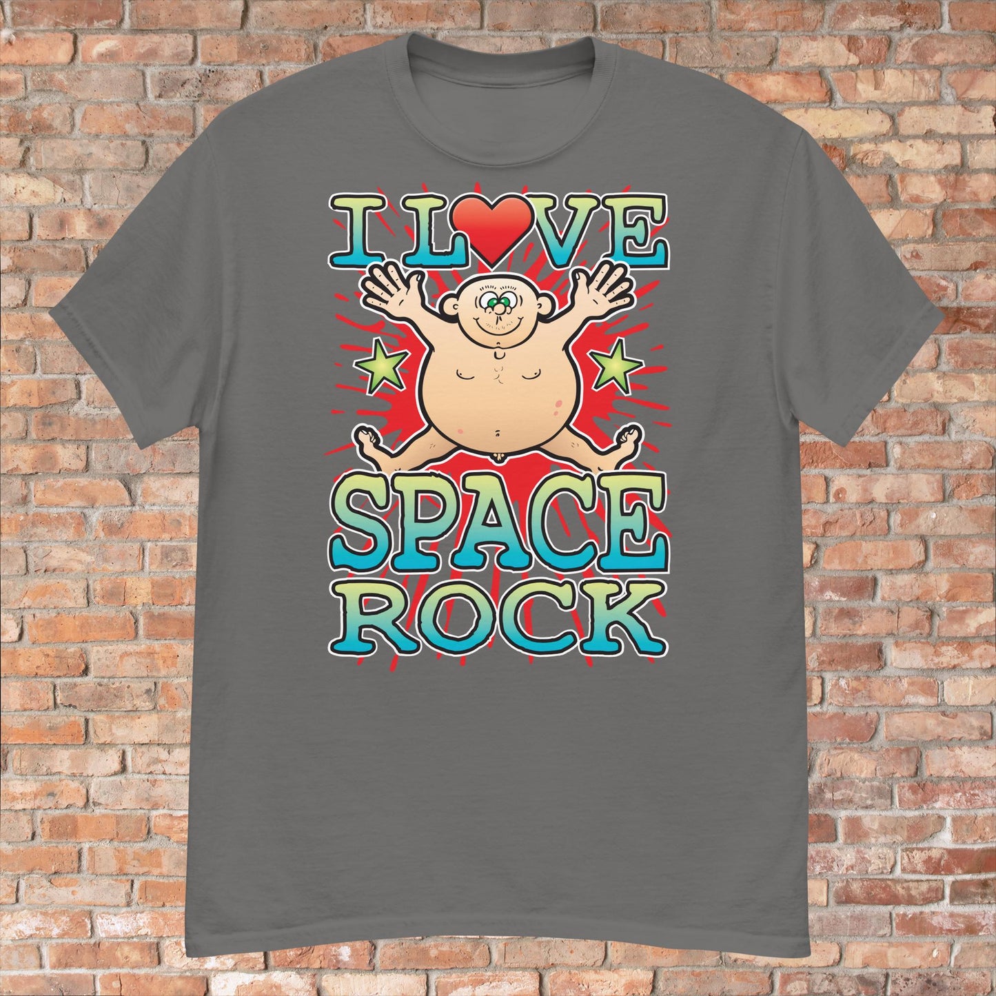 Space Rock Cotton Love Music T-Shirt