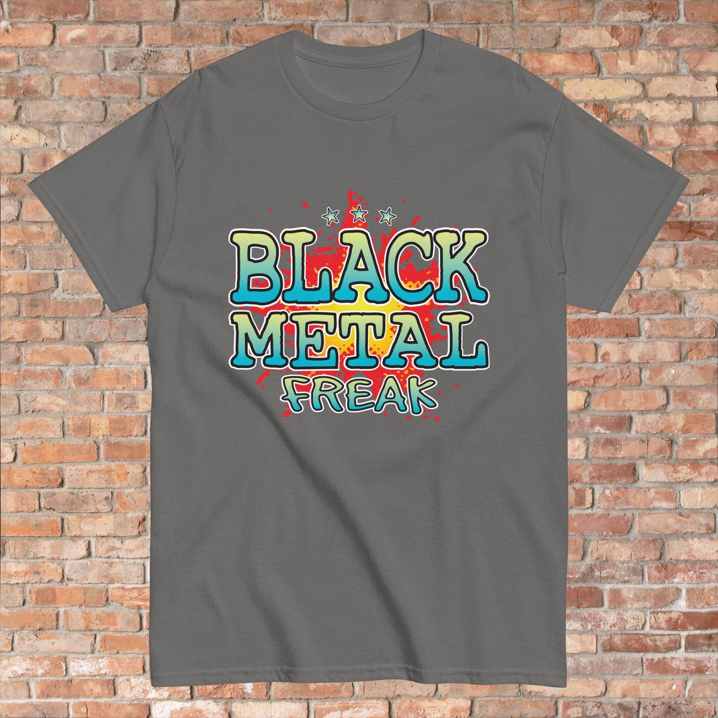 Black Metal Cotton T-Shirt