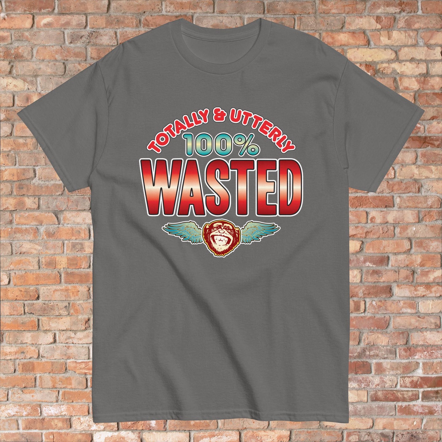 Wasted 100% Sugar Tag Cotton Unisex T-Shirt