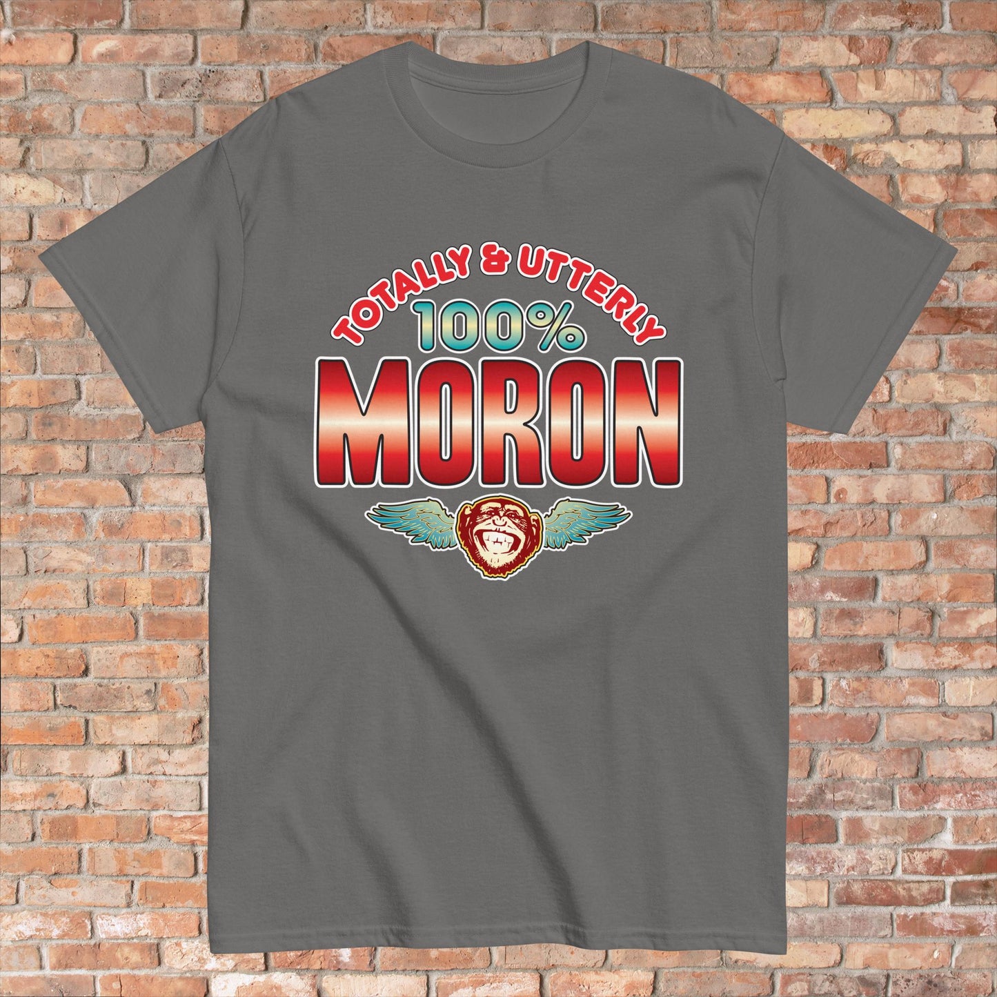 Moron 100% Sugar Tag Cotton T-Shirt