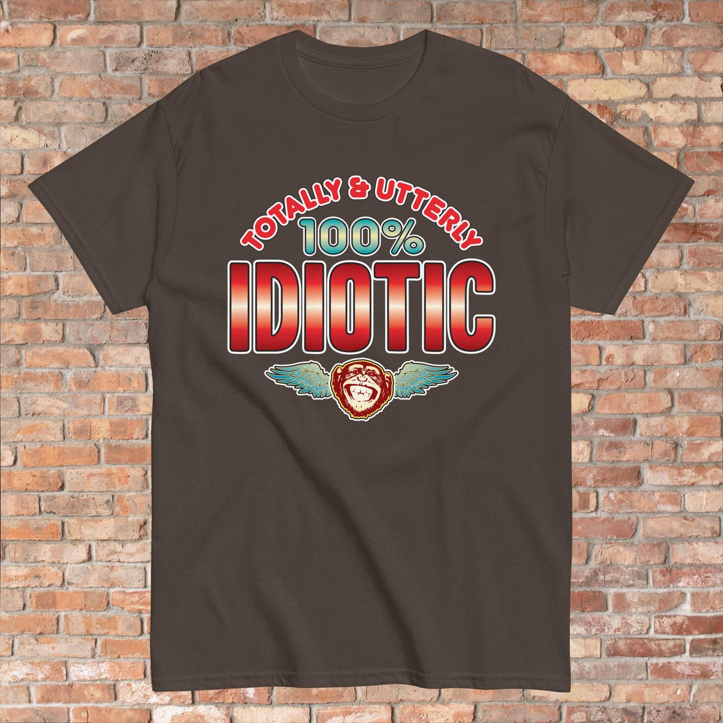 Idiotic 100% Sugar Tag Cotton T-Shirt