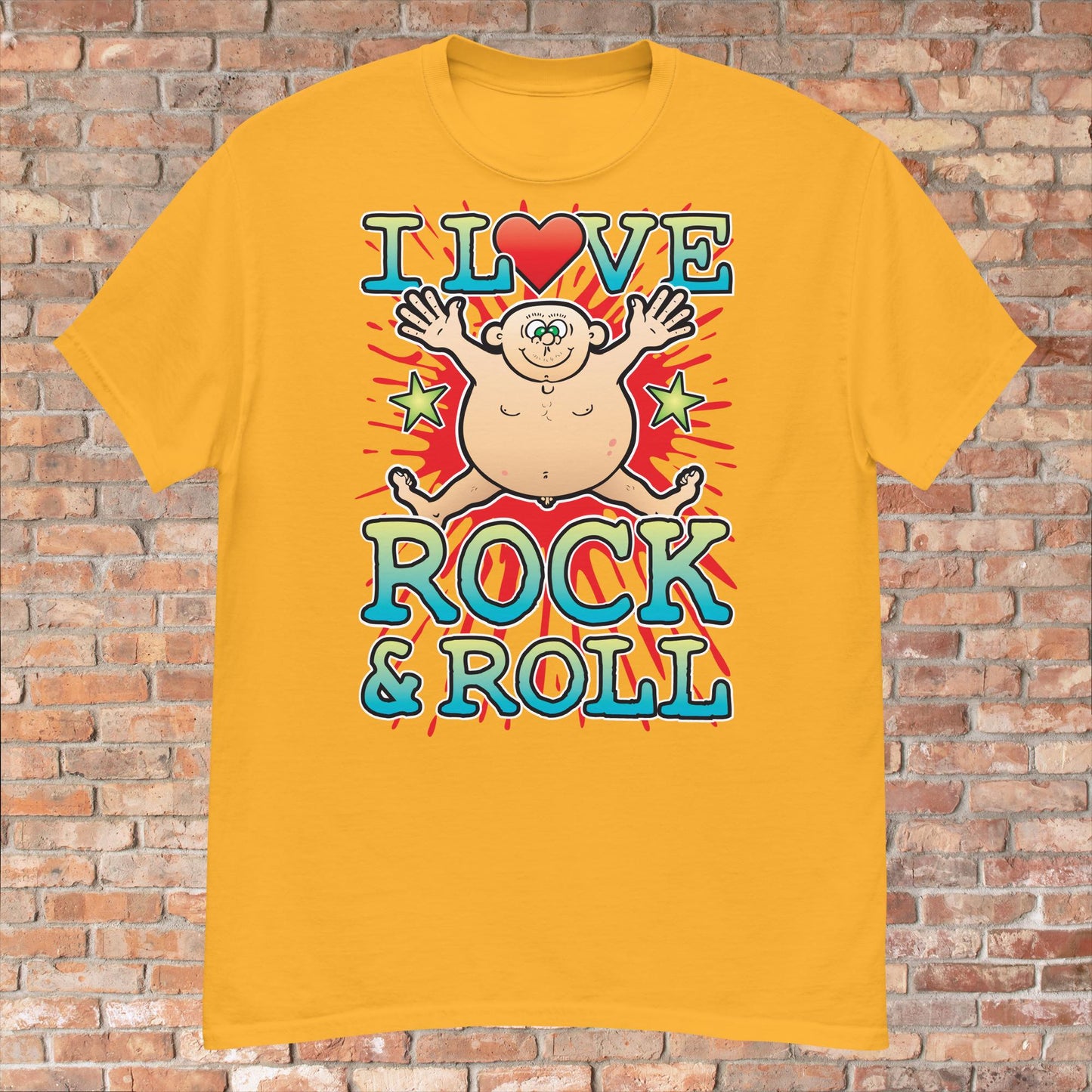 Rock & Roll Cotton Love Music T-Shirt