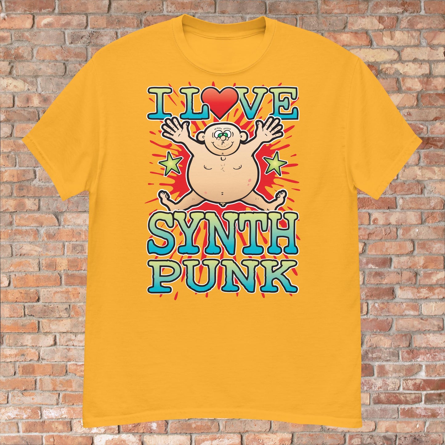 Synth Punk Cotton Love Music T-Shirt