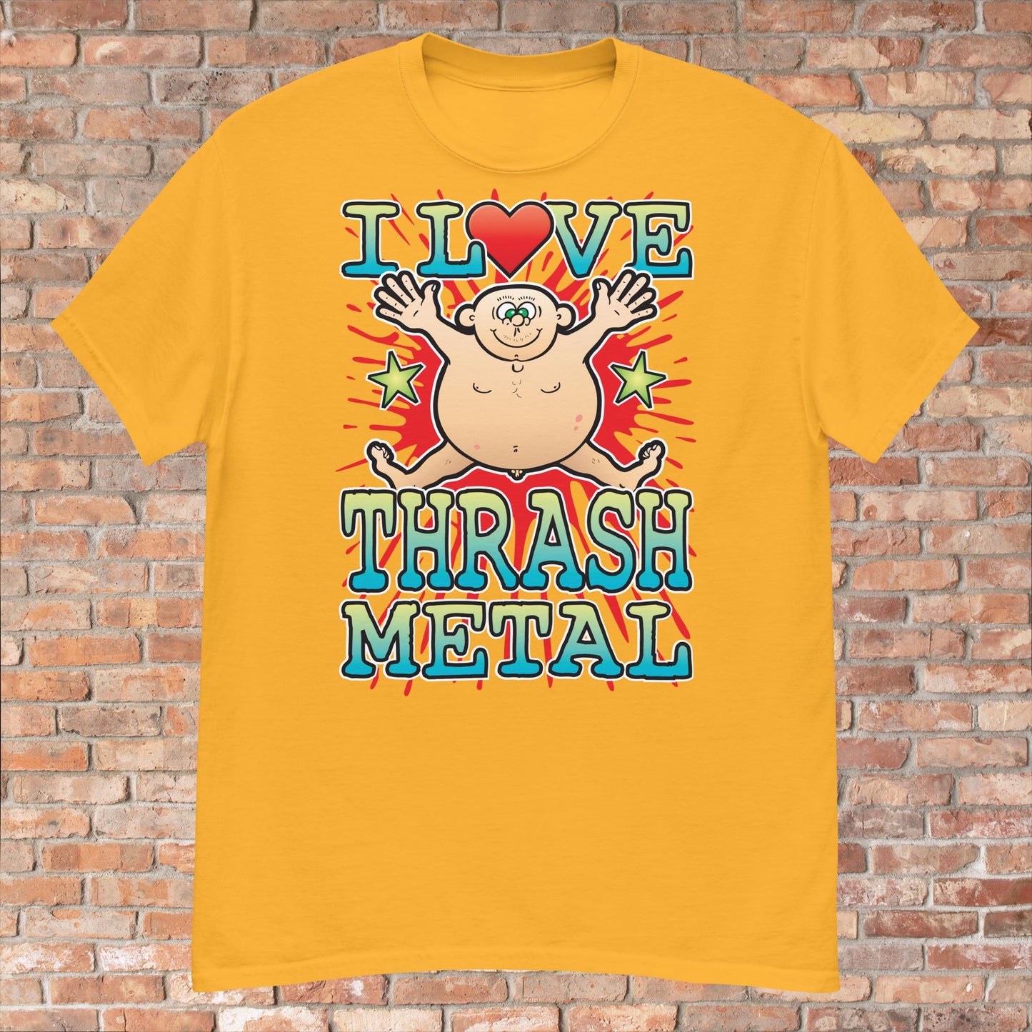 Thrash Metal Cotton Love Music T-Shirt